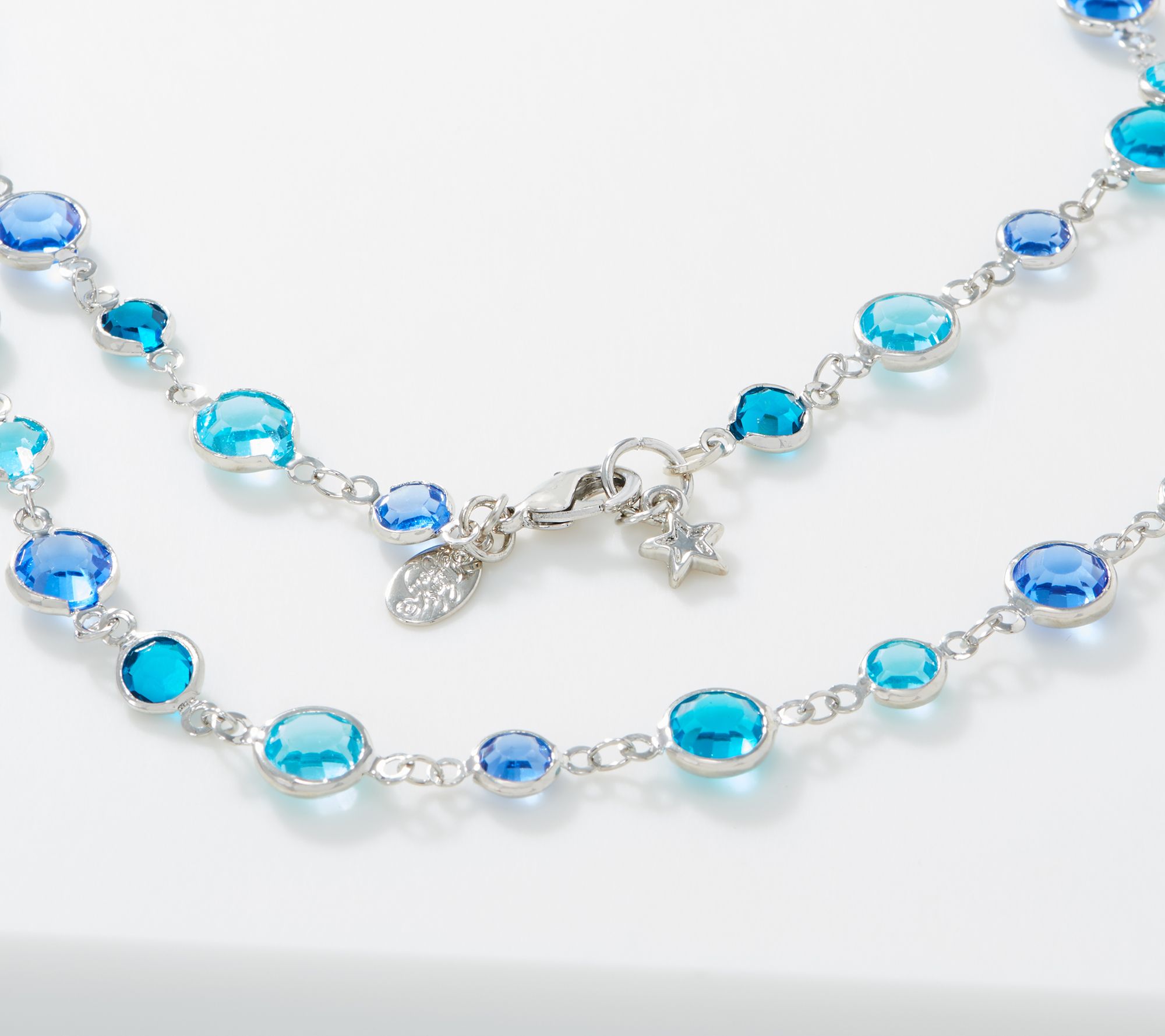 Kirks Folly Crystal Stardust Necklace - QVC.com