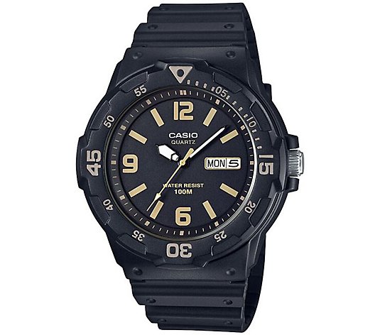 Casio Men's Black Analog Watch