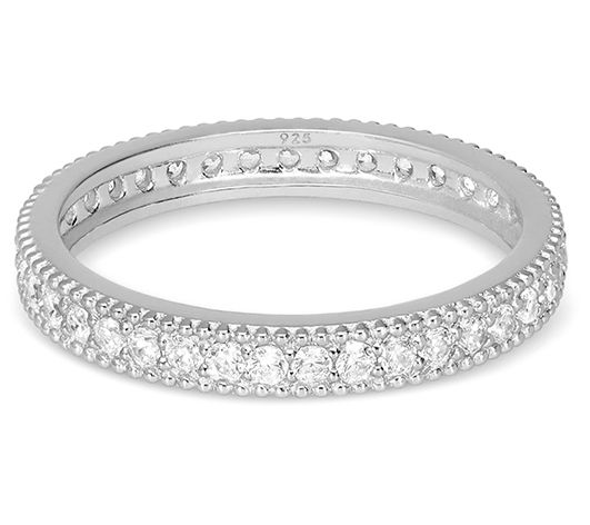 Qvc clearance diamonique rings