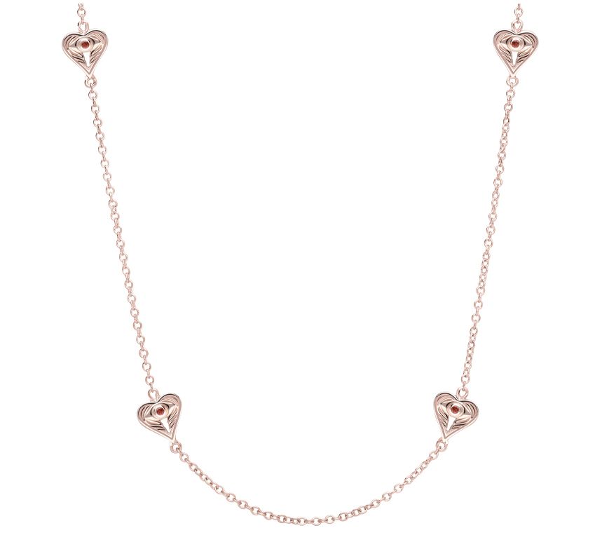 Qvc rose gold on sale necklace