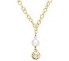 Goddaughters 14K Clad Cultured Pearl & Gemstone Necklace