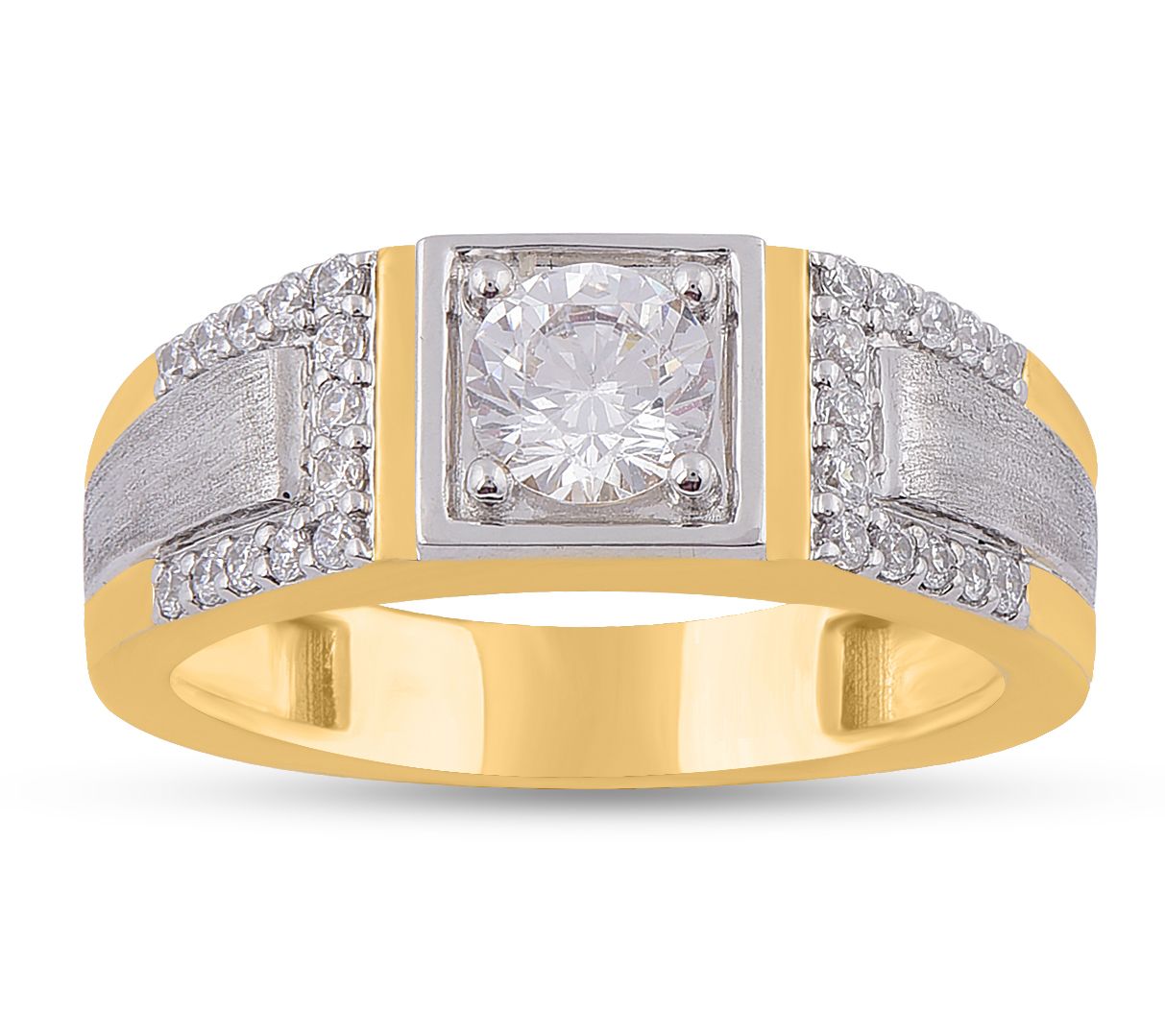 Affinity Diamonds Men's 1.00 cttw Engagement Ring, 14K Gold