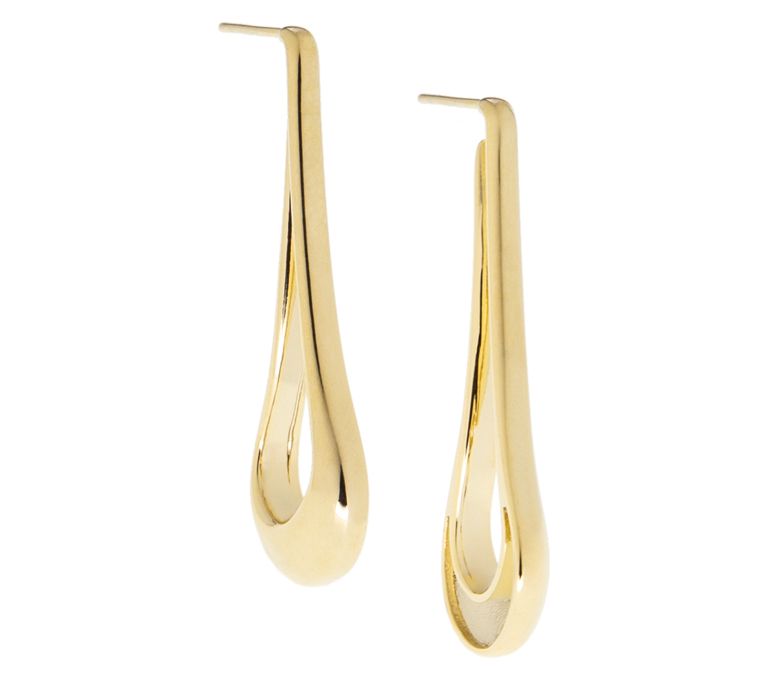 Marlyn Schiff Elongated Dew Drop Earrings