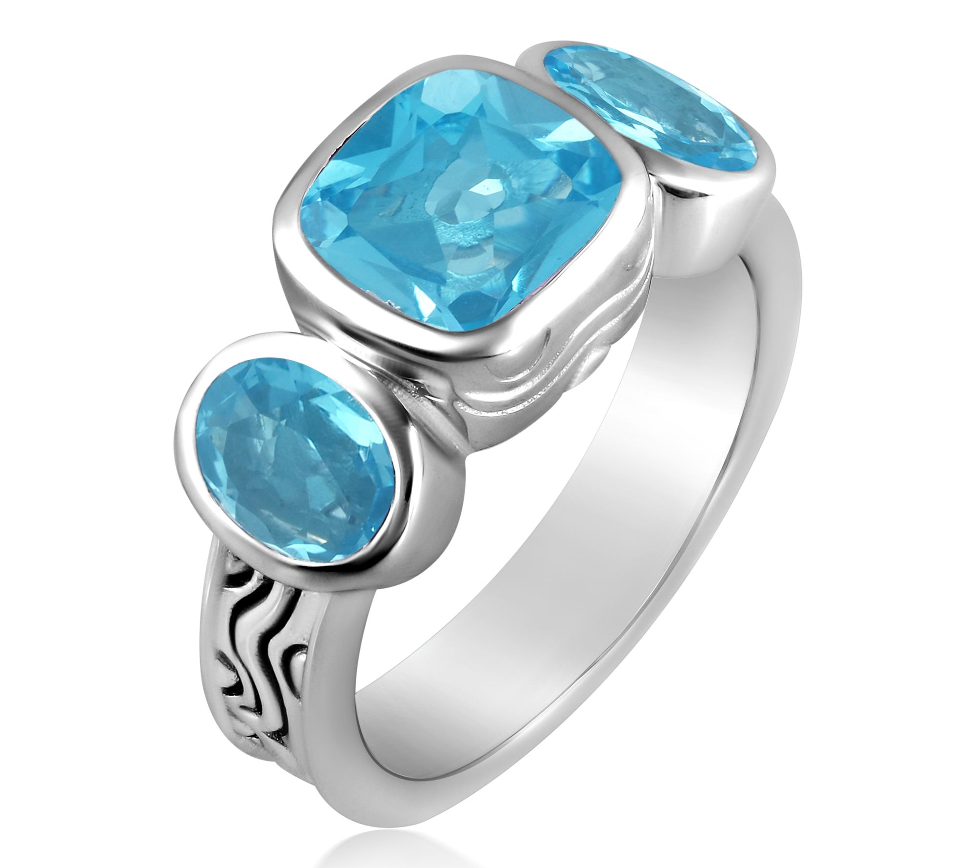 Christian James by Scott Grimes Sterling Gemstone Ring