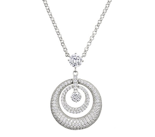 Nina Jewelry Domed Hoop Necklace