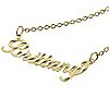 14K Gold Diamond-Cut Name Plate Necklace, 2 of 2