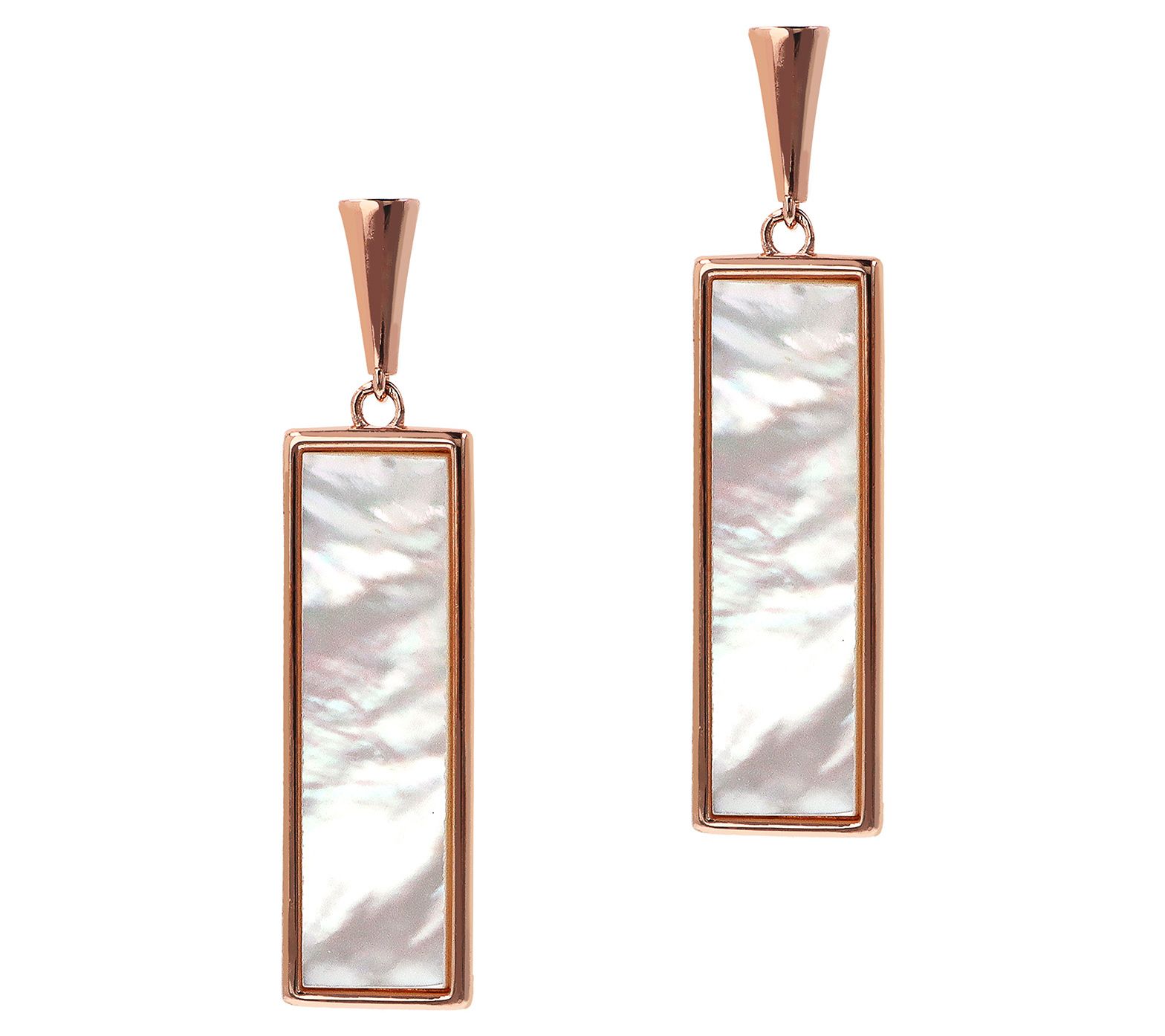 David Markstein Bronze Gemstone Dangl e Earrings