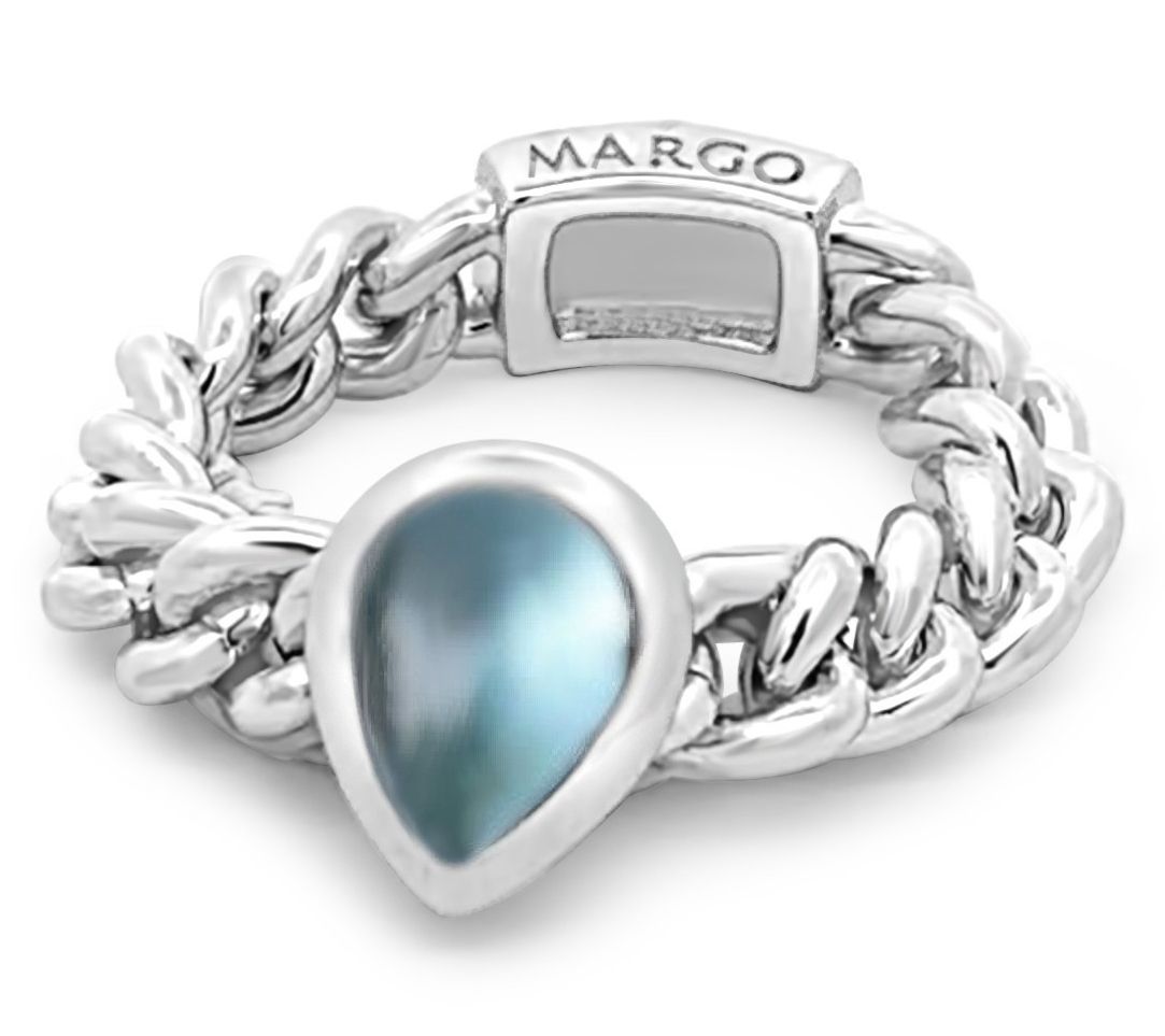 Margo Manhattan Sterling Silver Blue Topaz RaynRing