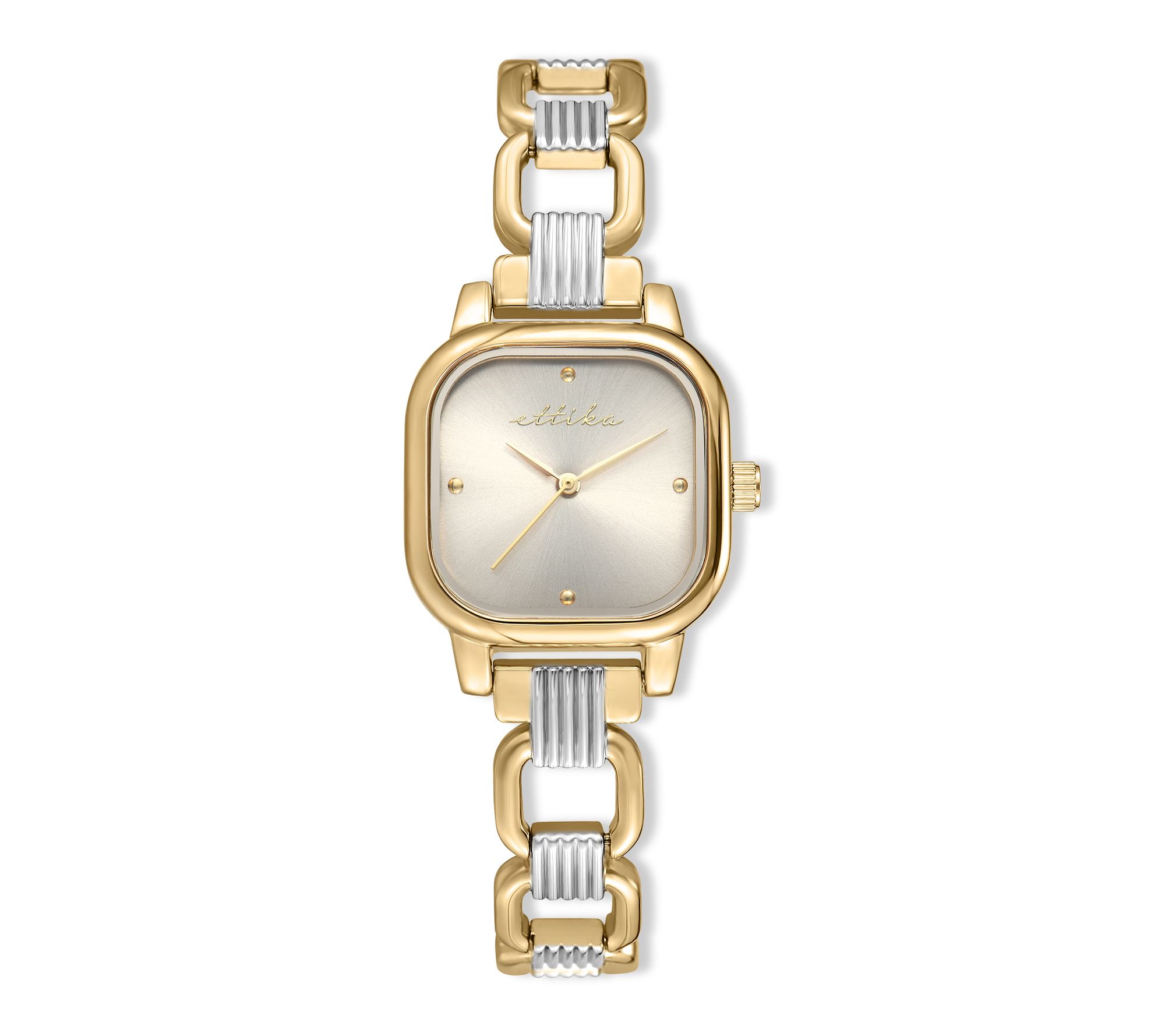 Ettika Women's Classic Square Bracelet Watch