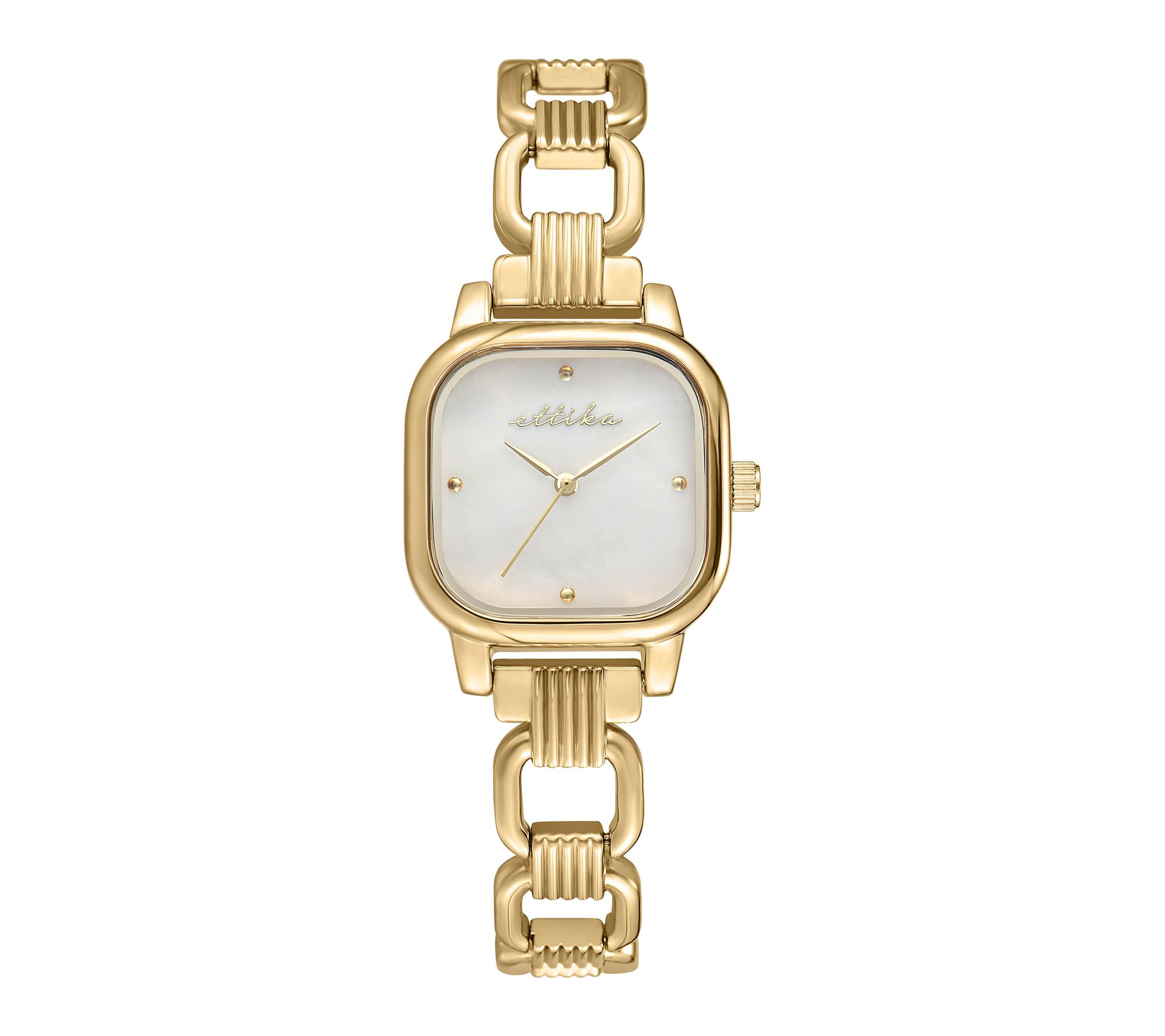 Ettika Women's Classic Square Bracelet Watch