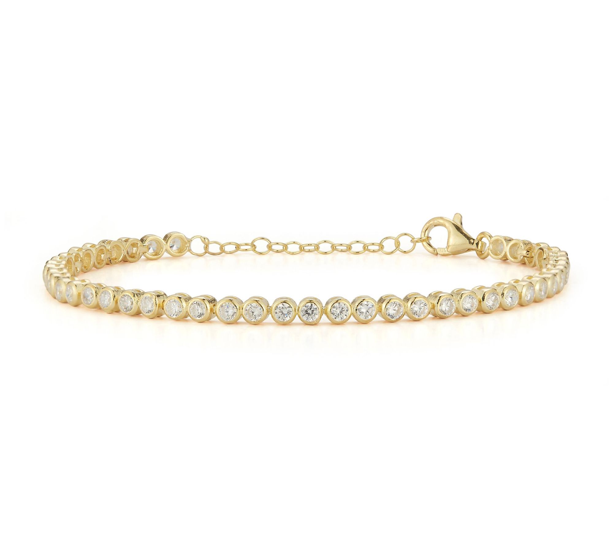 Sterlina Silver Tennis Bracelet, Sterling