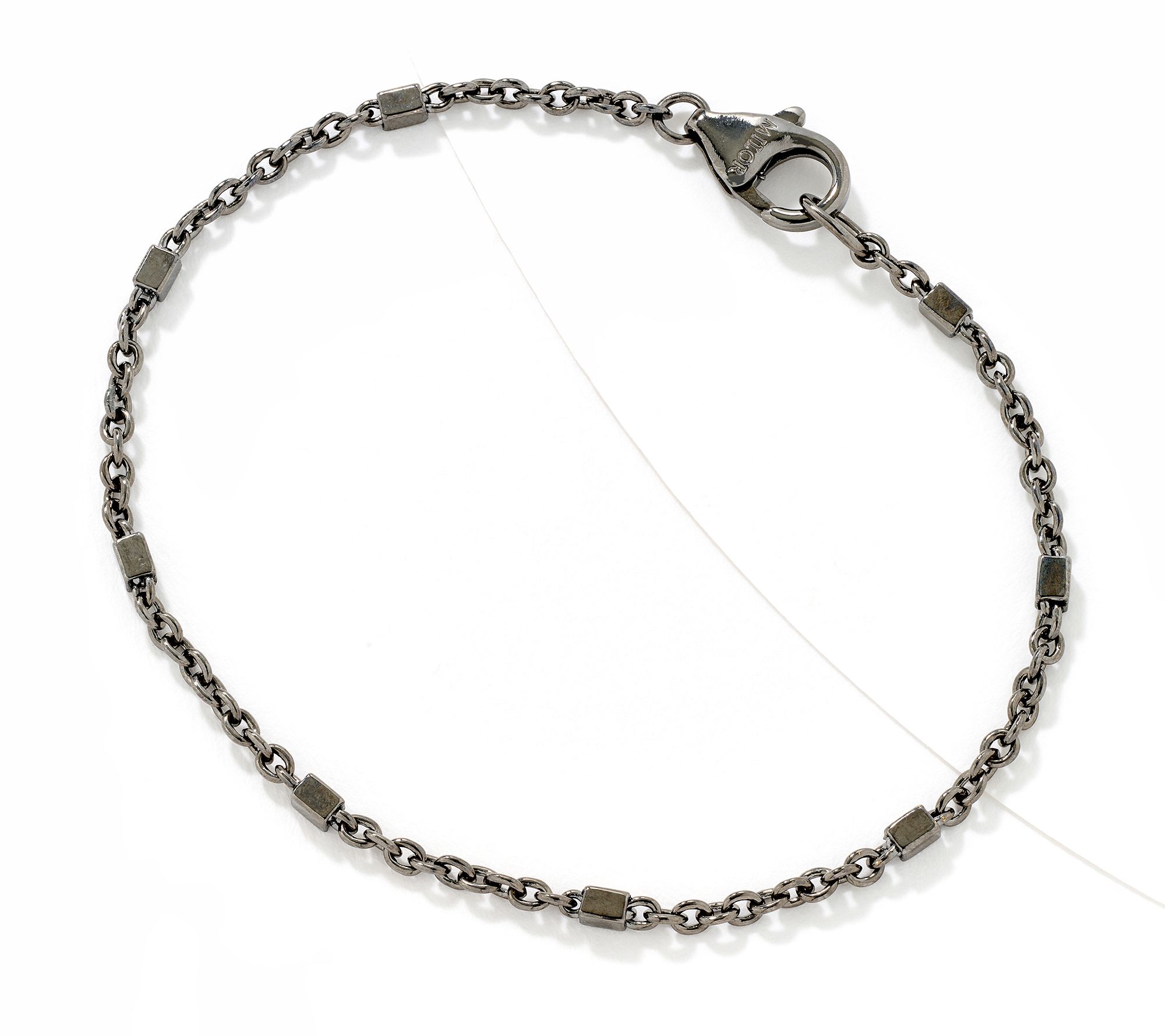 "As Is" David Markstein Bronze Premiere Cube Station Bracelet