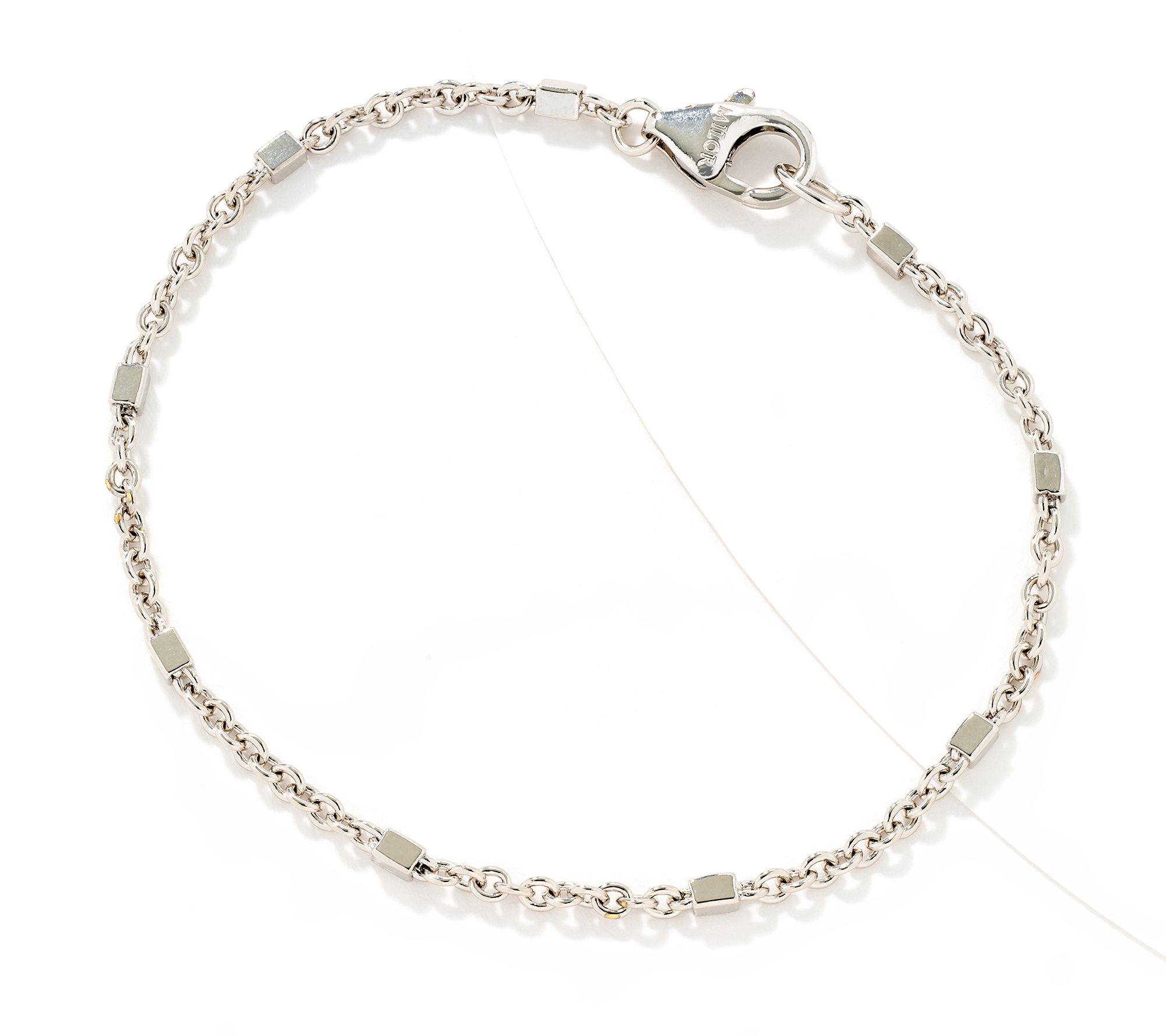 "As Is" David Markstein Bronze Premiere Cube Station Bracelet