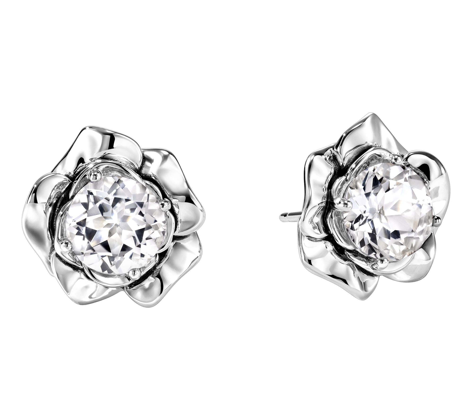 Third Person Sterling Garden Party Gemstone Stud Earrings