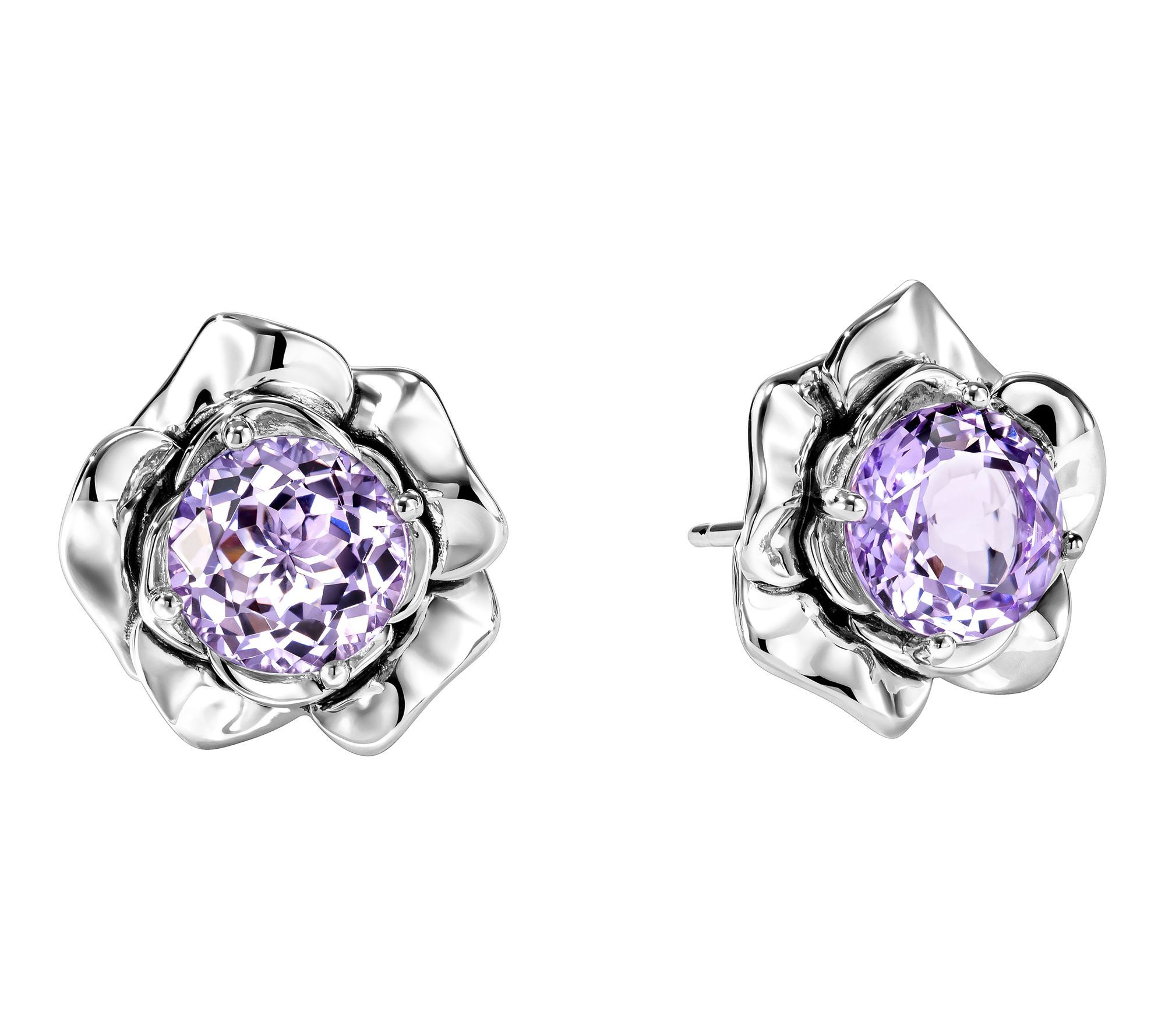 Third Person Sterling Garden Party Gemstone Stud Earrings