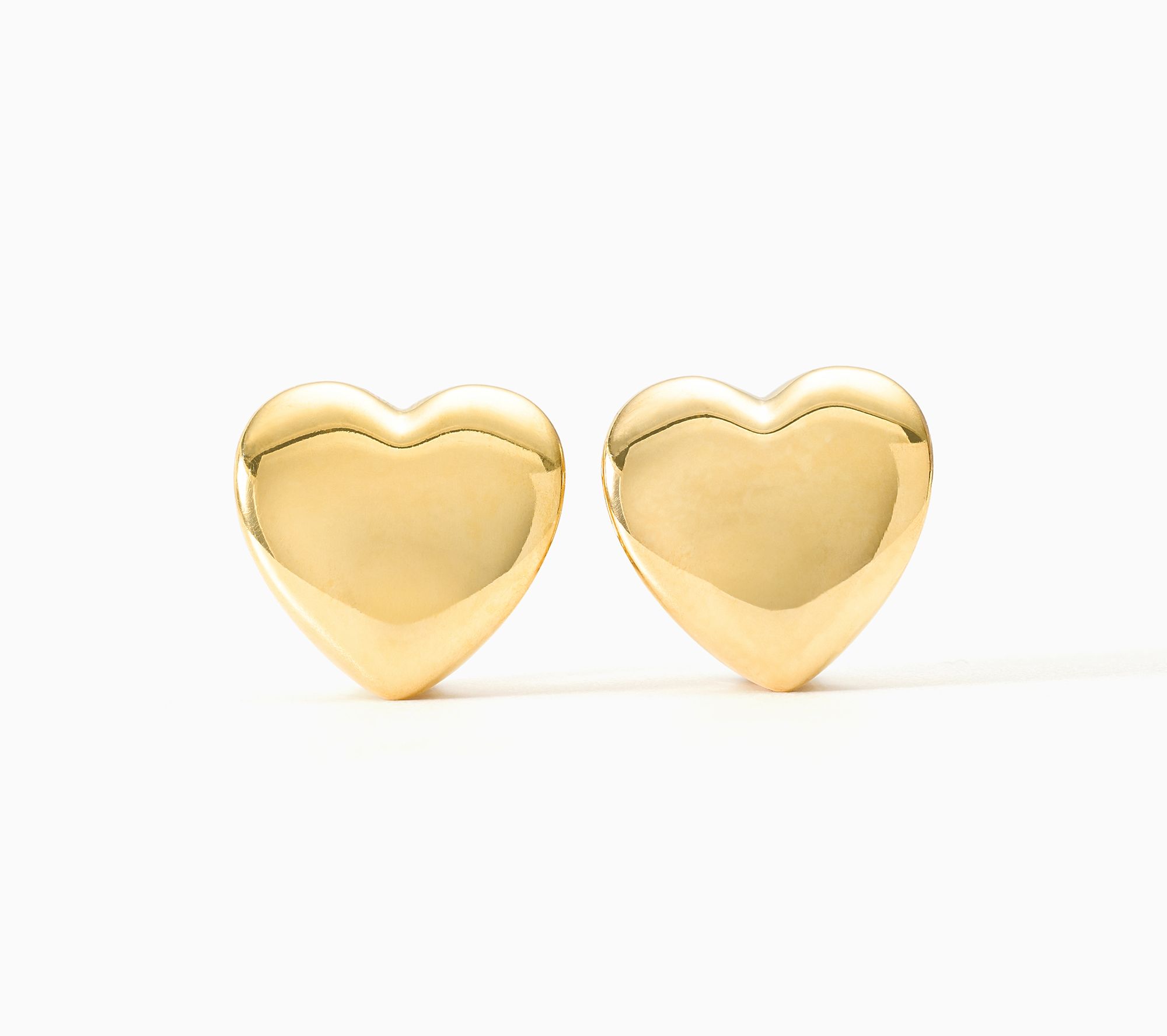 David Markstein Bronze Luxe Huggable Heart Earrings