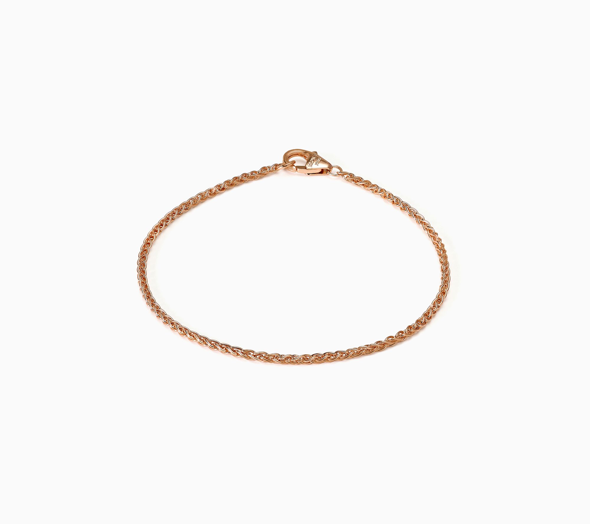 David Markstein Bronze Spiga Chain Bracelet