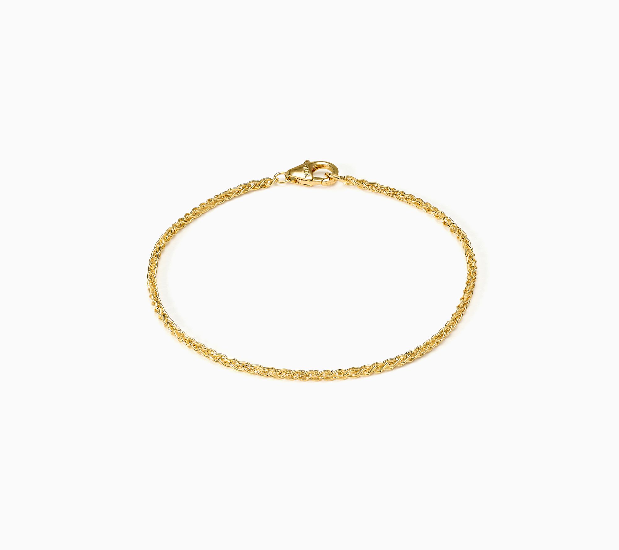 David Markstein Bronze Spiga Chain Bracelet