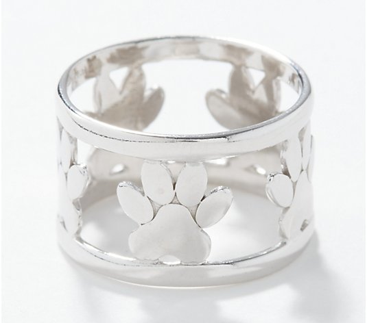 Sterling Silver Motif Ring, By Silver Style