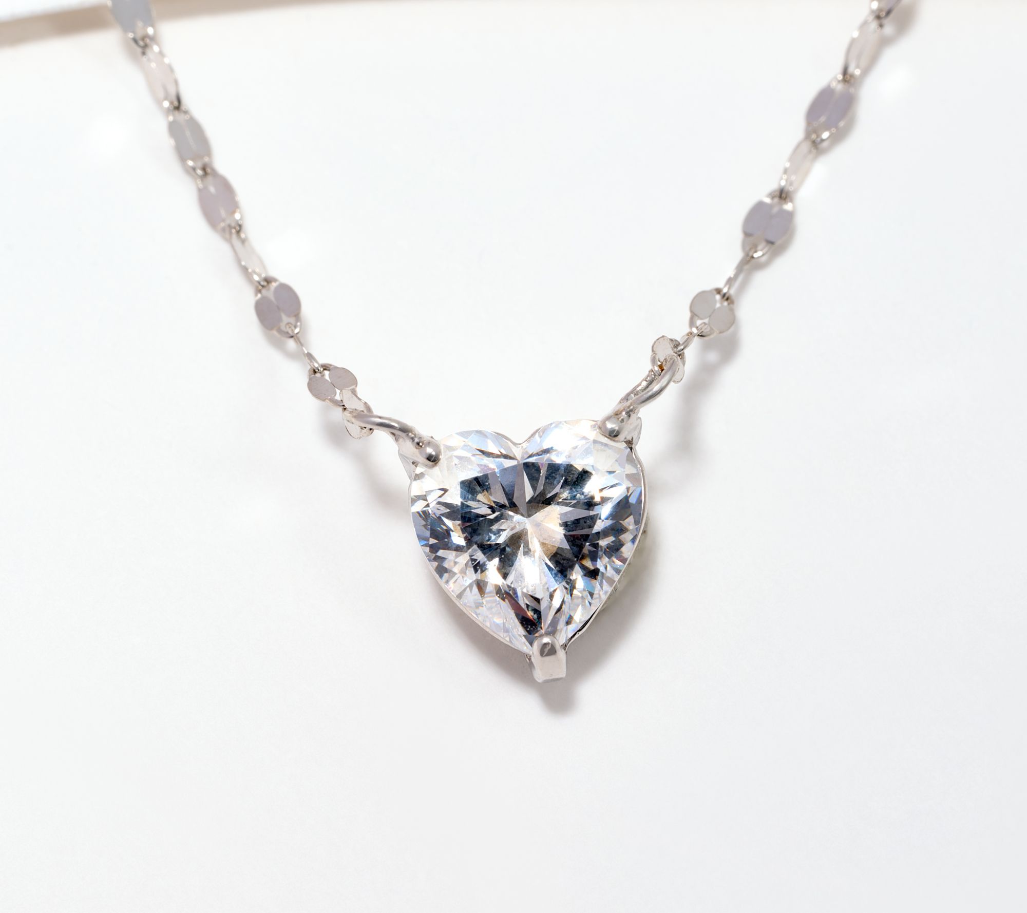 Qvc on sale diamonique necklaces