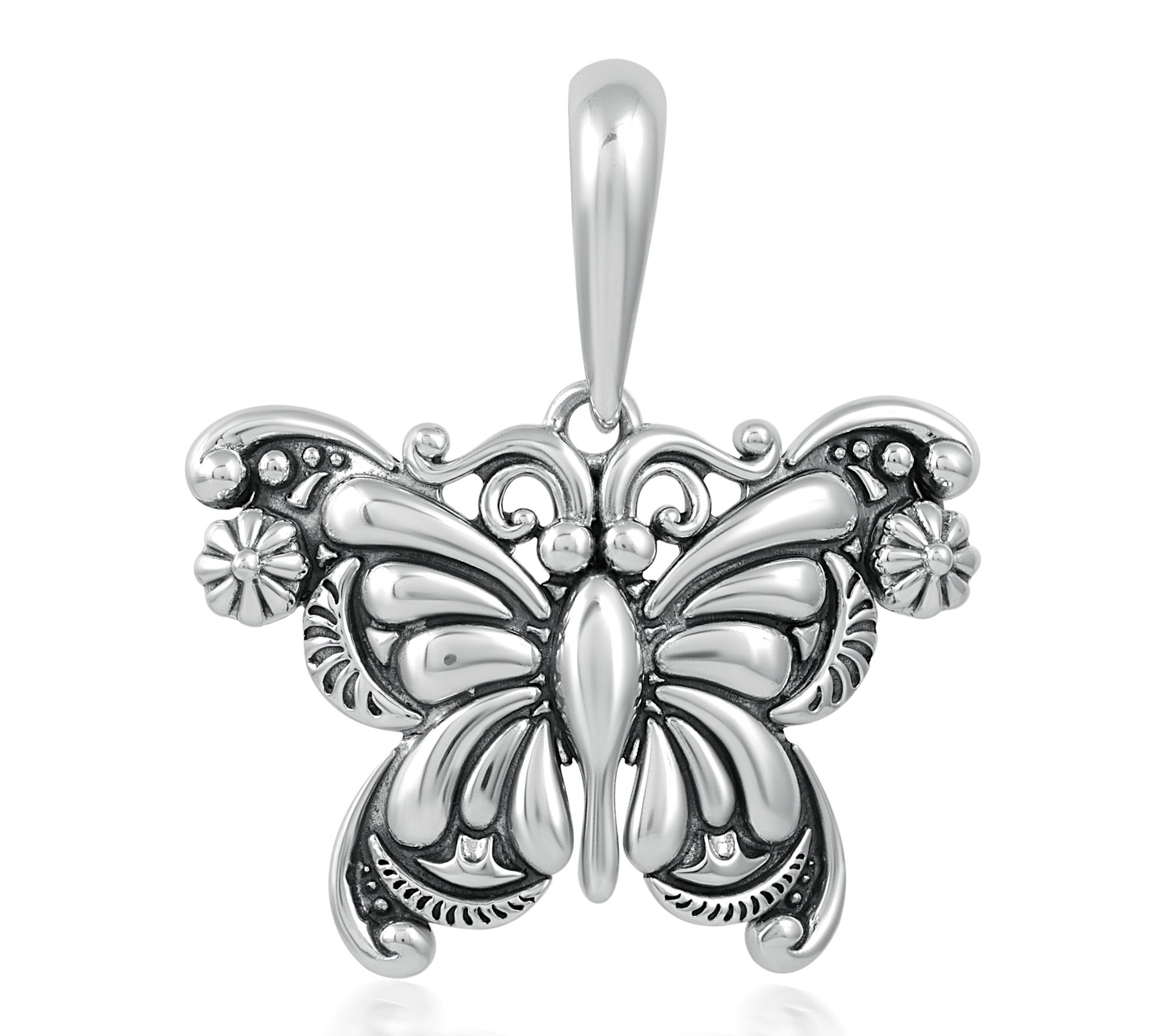 American West Sterling Silver Butterfly Enhancer