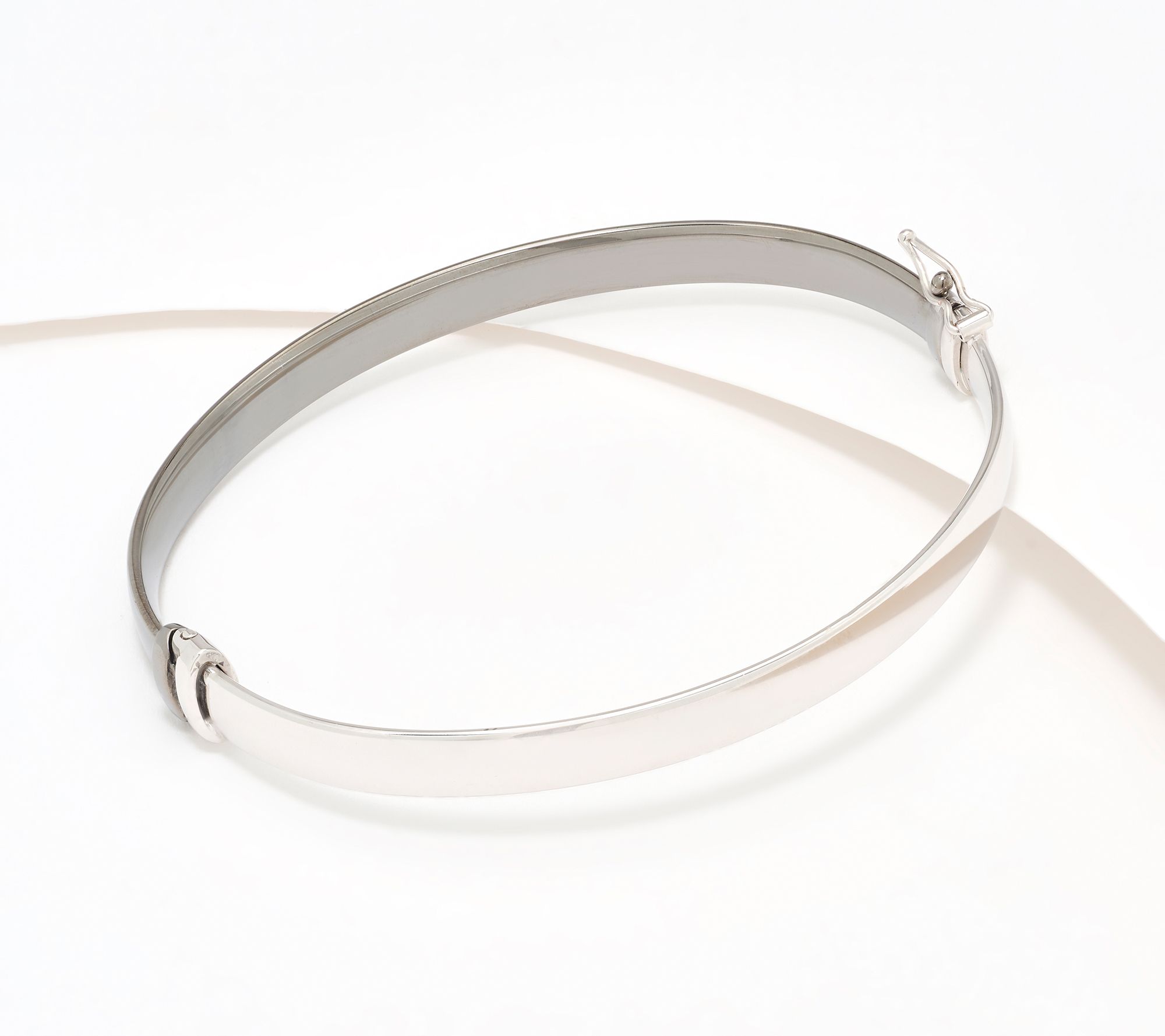 "As Is" David Markstein Bronze Nuovo Oval Polished Bangle