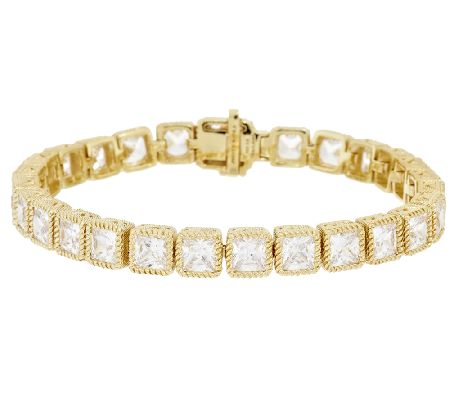 Judith Ripka Diamonique Tennis sale Bracelet