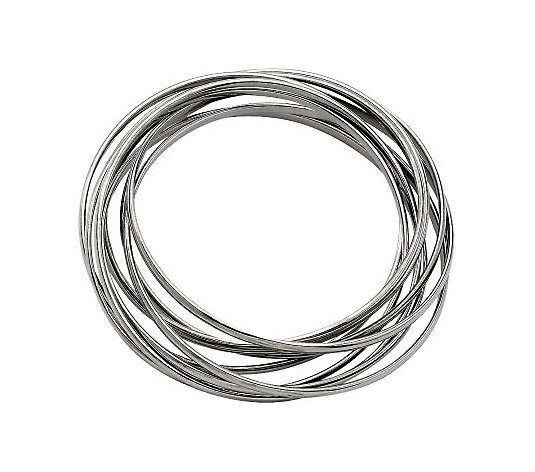 Steel by Design Intertwined Bangle Bracelet