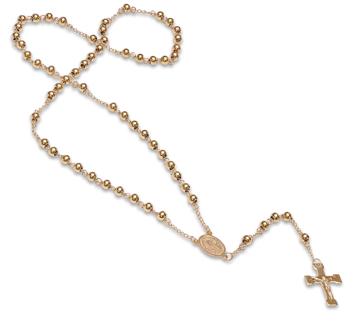 Gold Star Chain for Jewelry Making, 14K Gold Star Rosary Chain