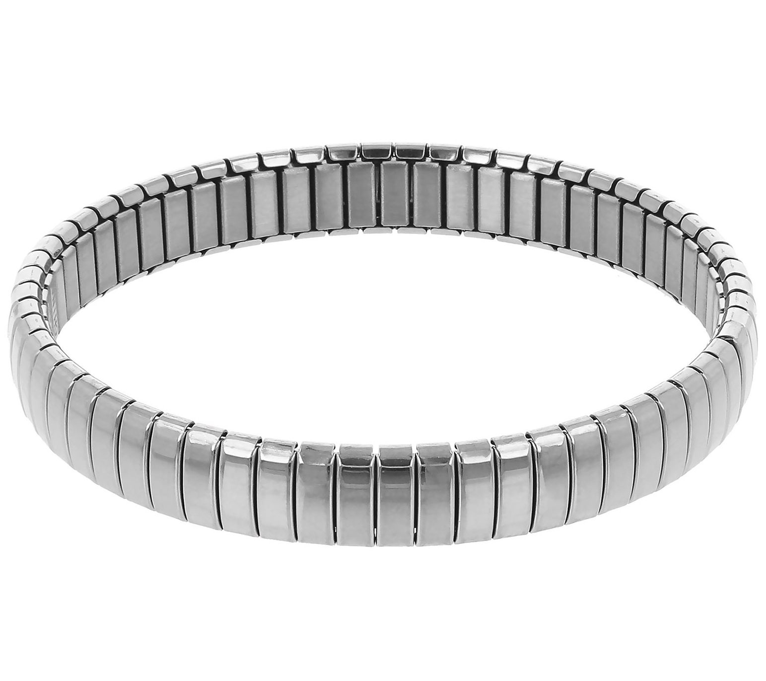 Steel by Design Polished Stretch Bracelet