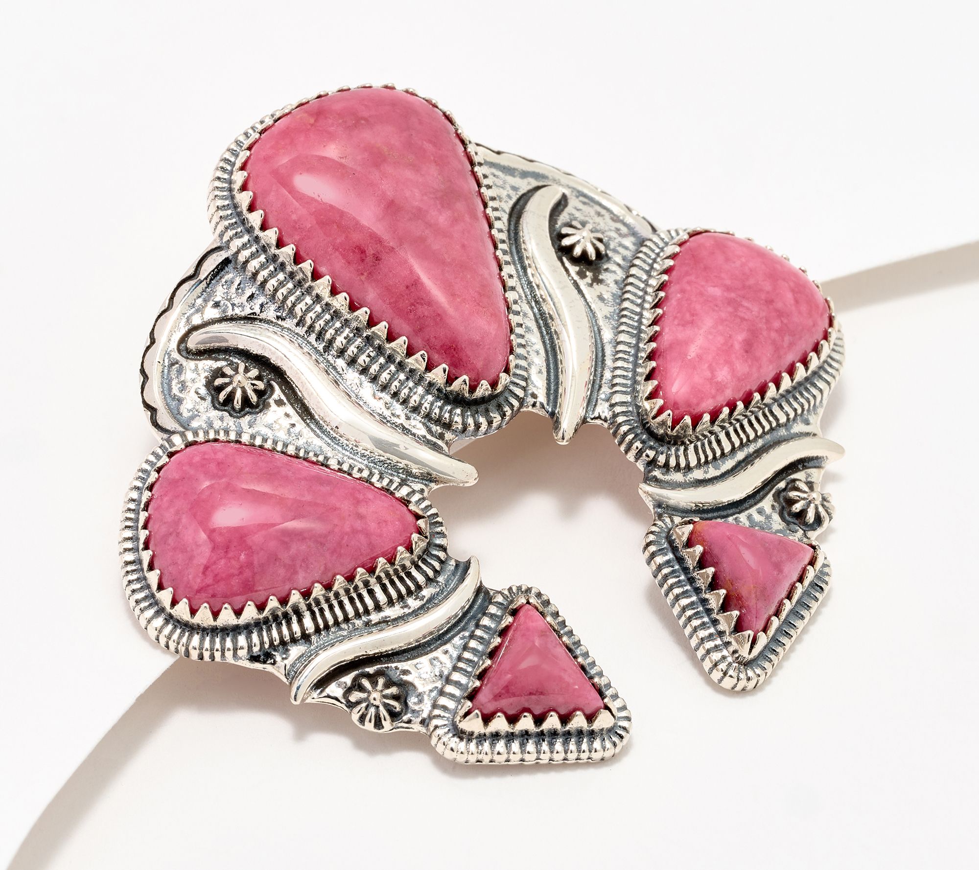 American West Sterling Silver Naja Gemstone Enhancer