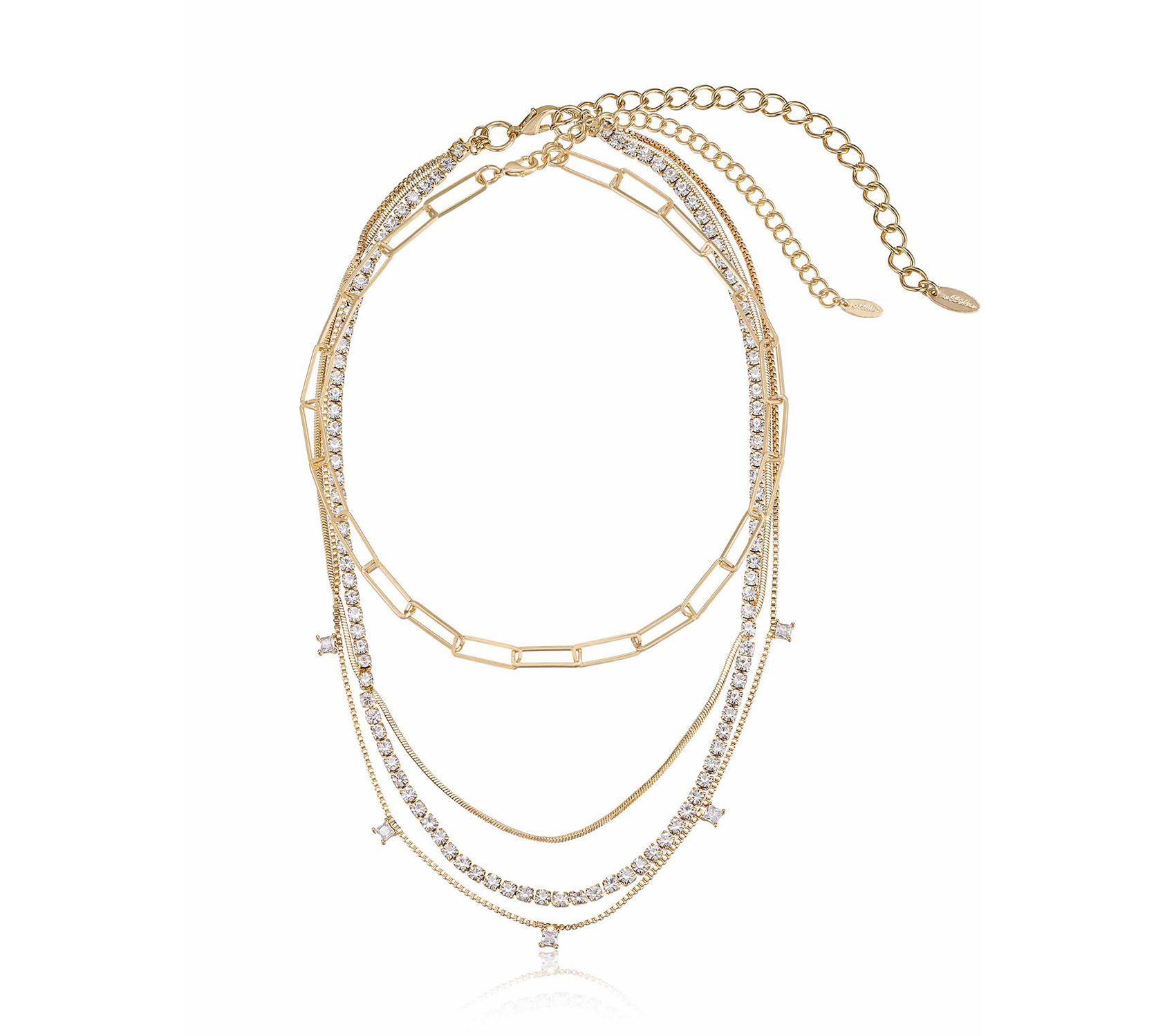 Ettika Multi-Chain Necklace Set