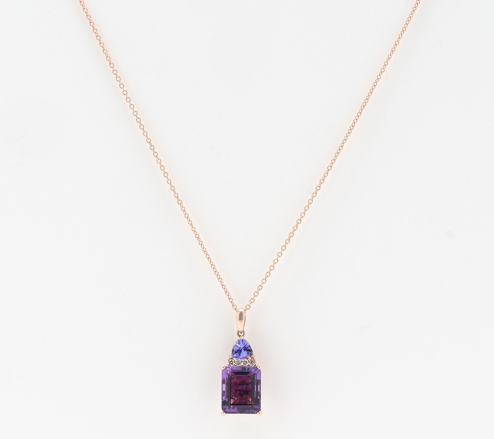 Effy 6.00cttw Multi Gemstone & Diamond 14K Necklace