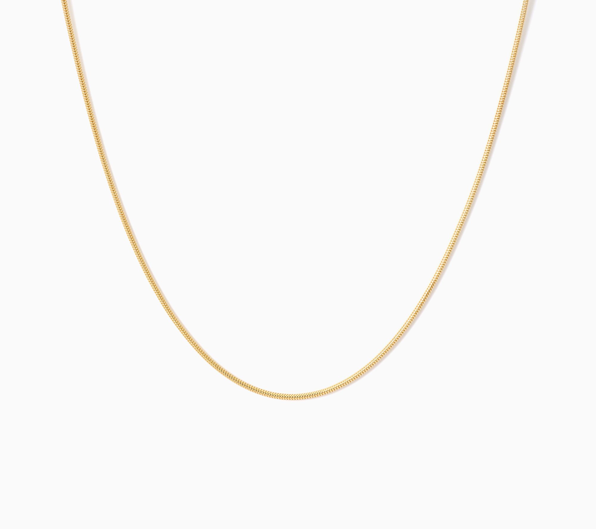 David Markstein Bronze Snake Chain Necklace, 18"+2"