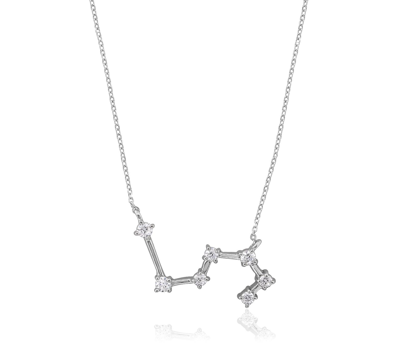 J'admire Sterling Silver Zodiac Horoscope Neckl ace