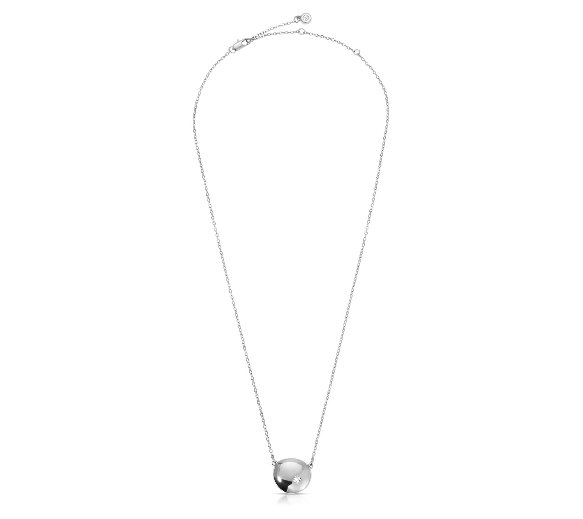 Ettika Polished Pebble Pendant w/ Chain