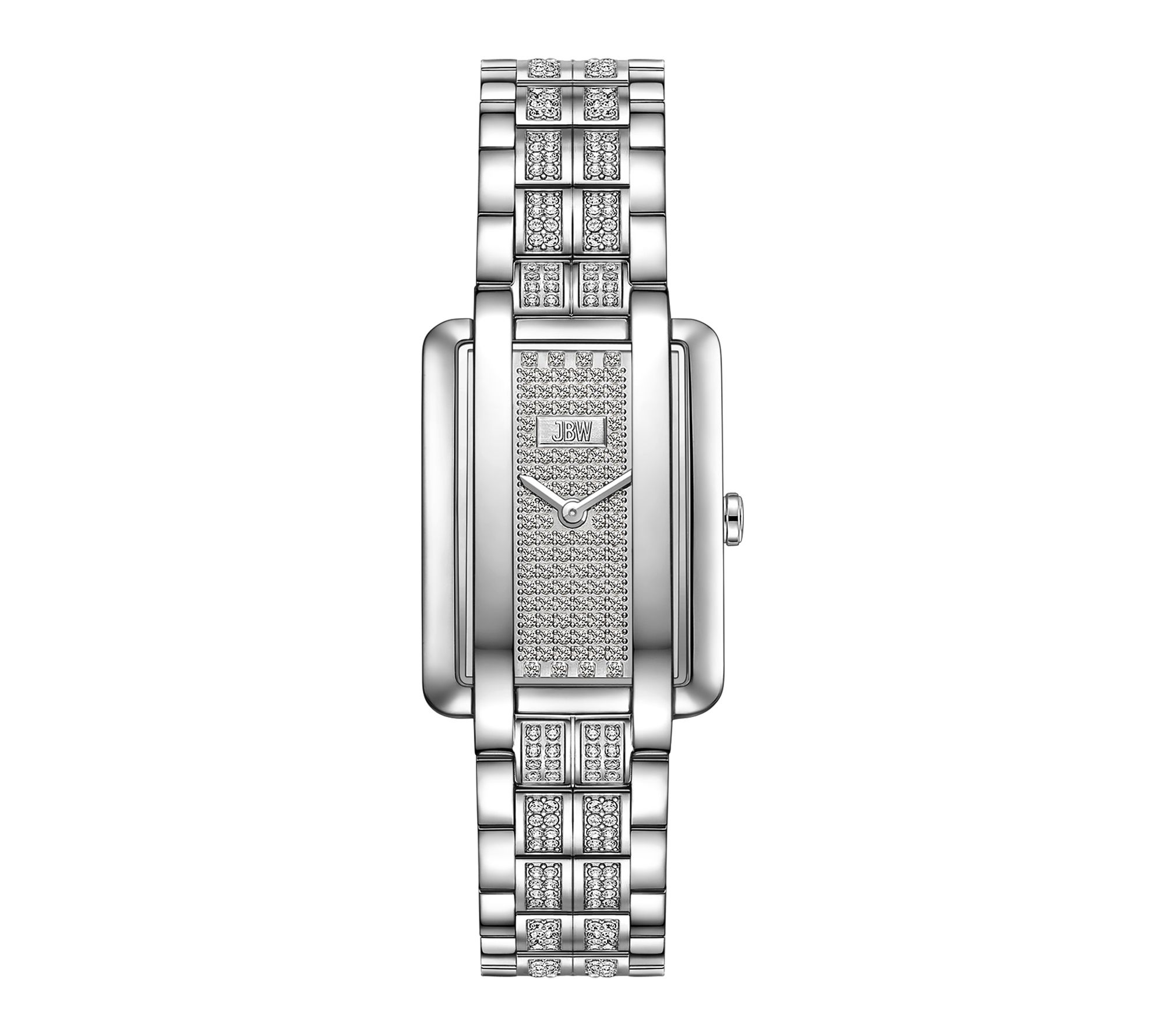 JBW Women's Mink Petite Stainless Lab Grown Dia mond Watch