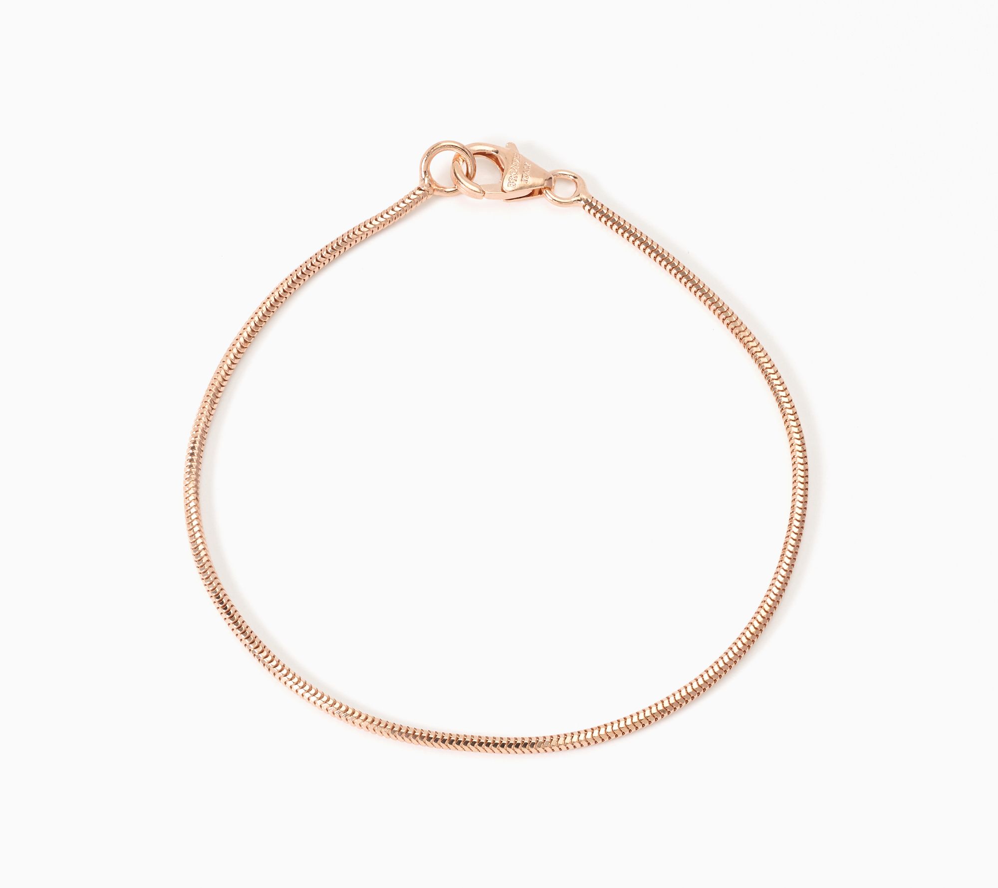 David Markstein Bronze Snake Chain Bracelet