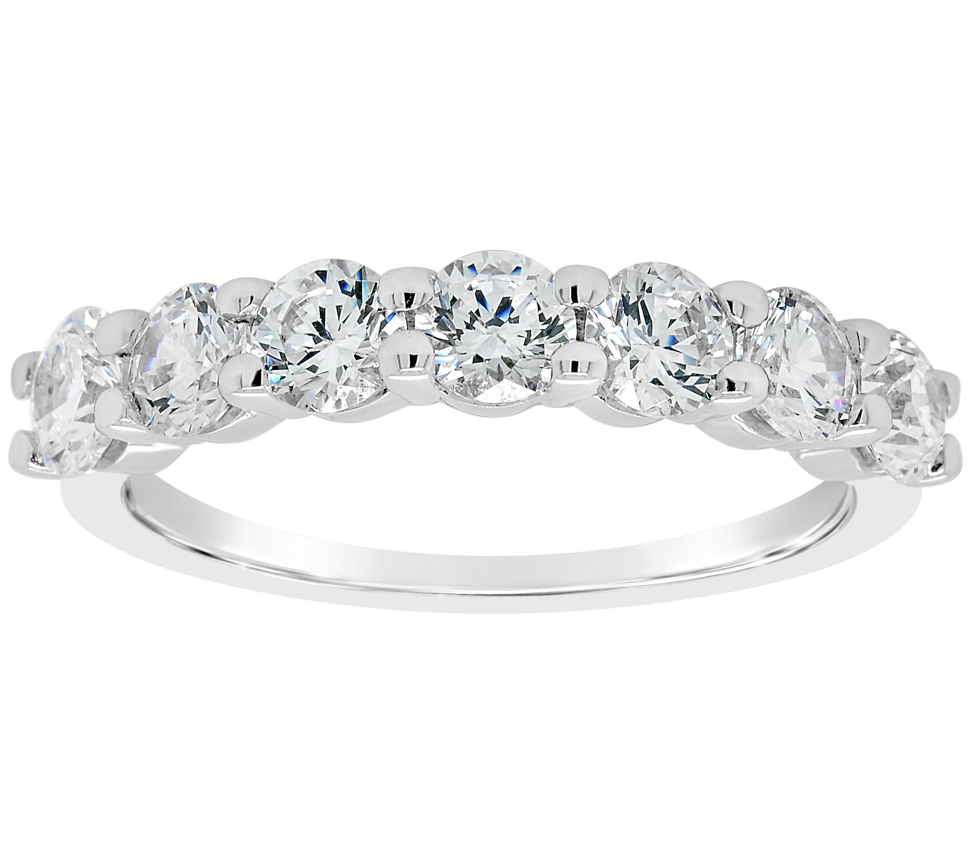 Affinity 1.35 cttw Diamond 7-Stone Band, 14K Gold