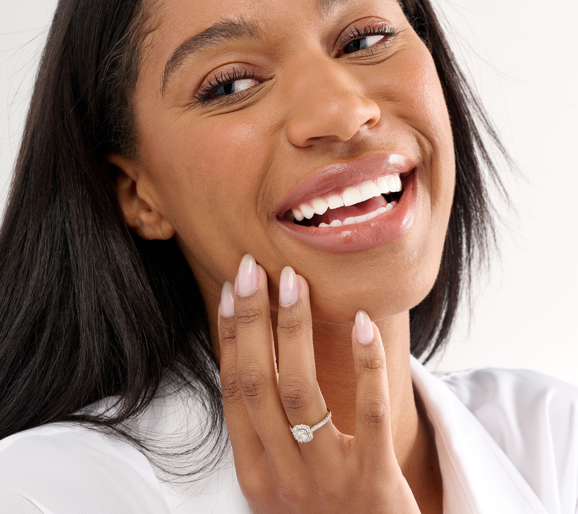 Affinity Diamonds Rose Cut 0.65cttw Ring, 14K Gold - QVC.com