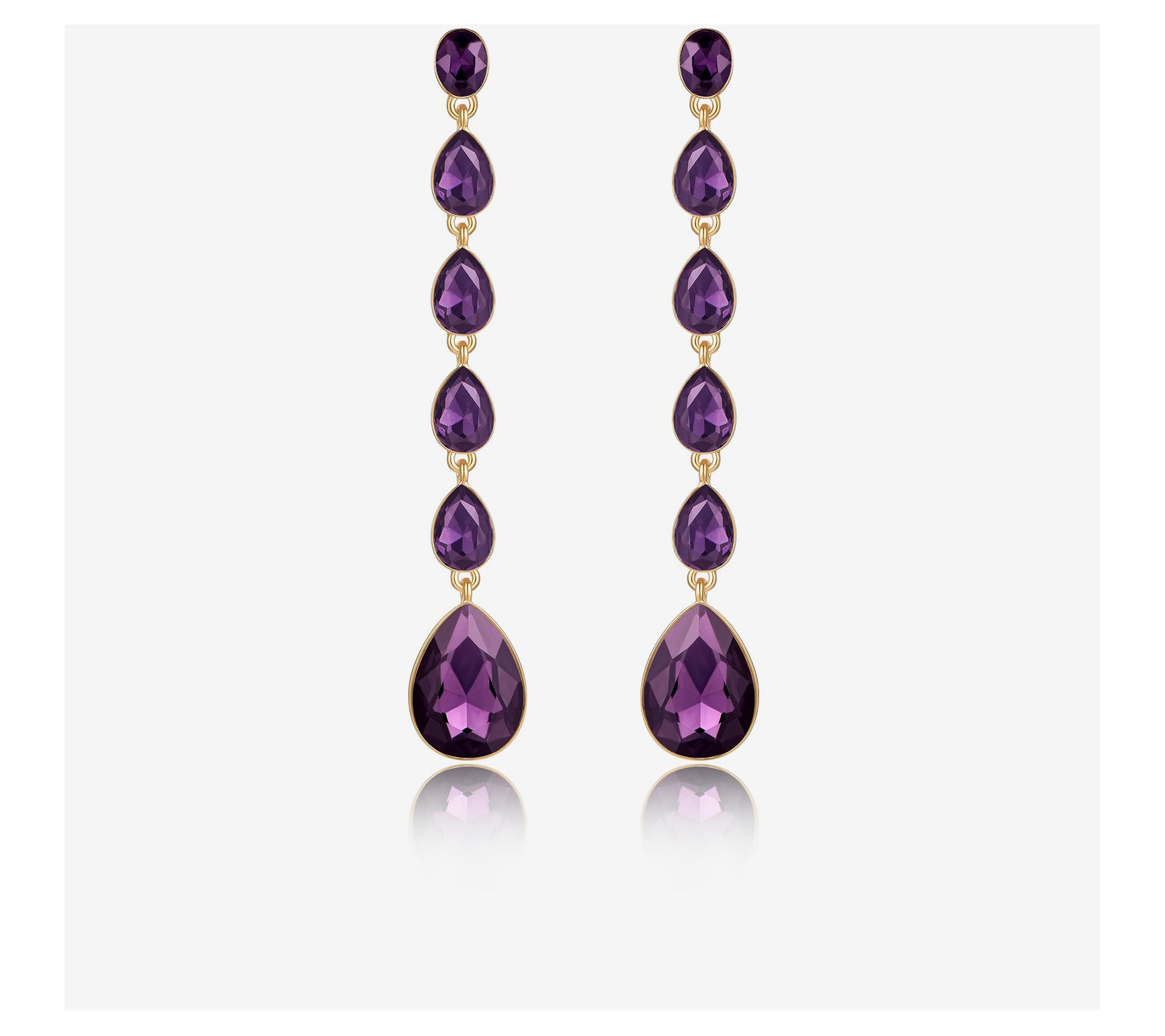 Ettika Crystal Drop Earrings
