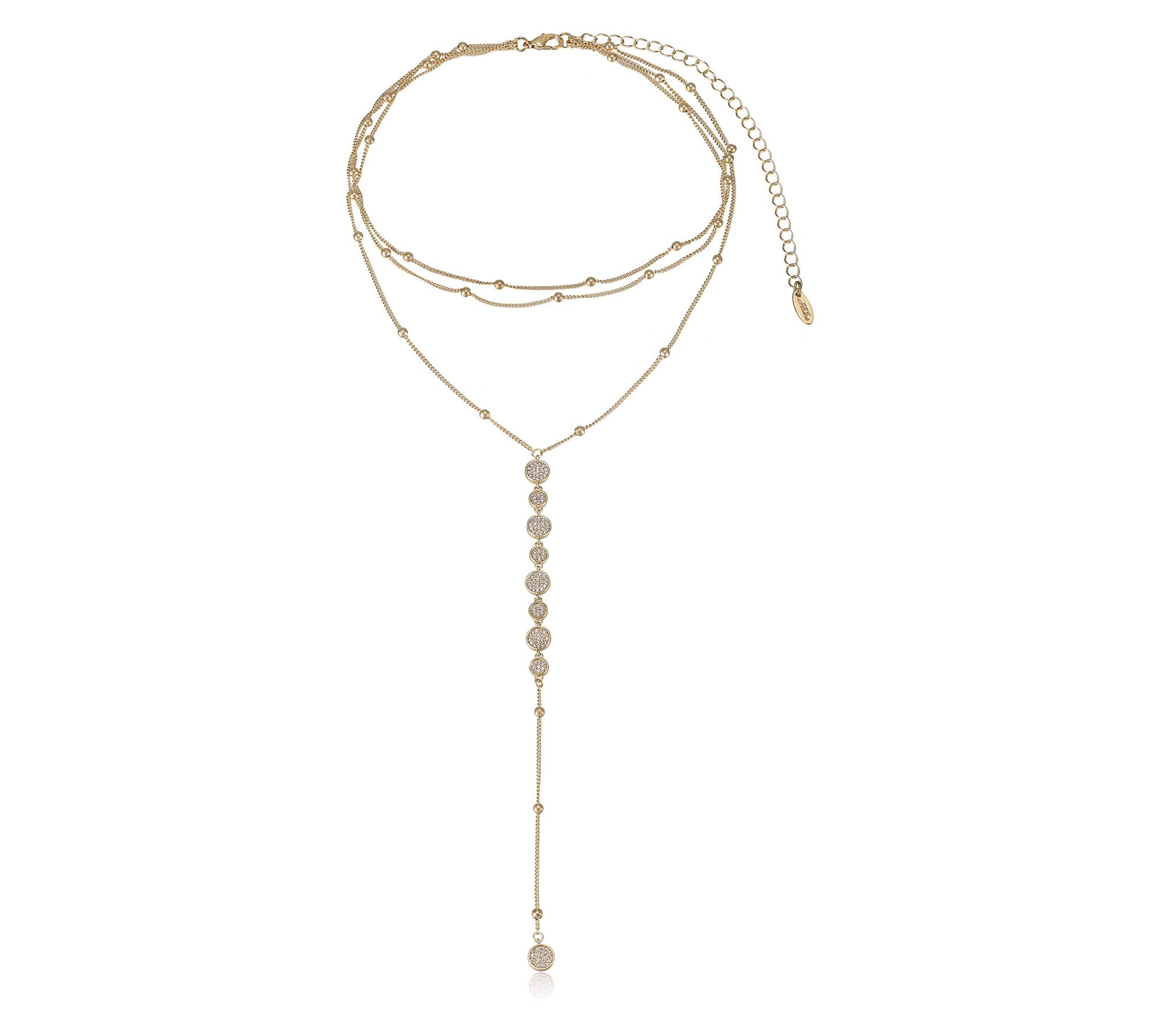 Ettika Bali Dreams Layered Lariat Necklace