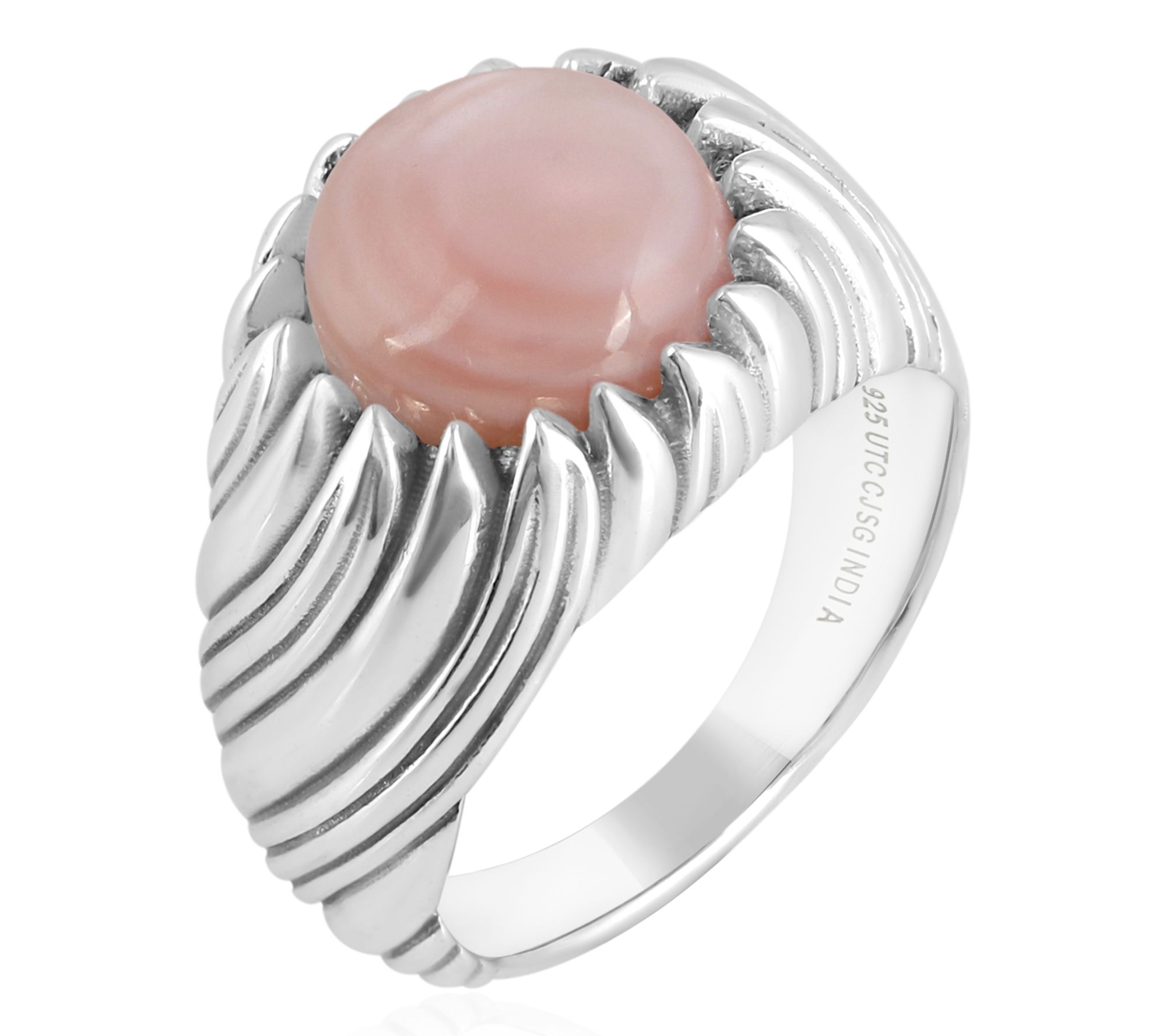Christian James by Scott Grimes Sterling Mother of Pearl Ring