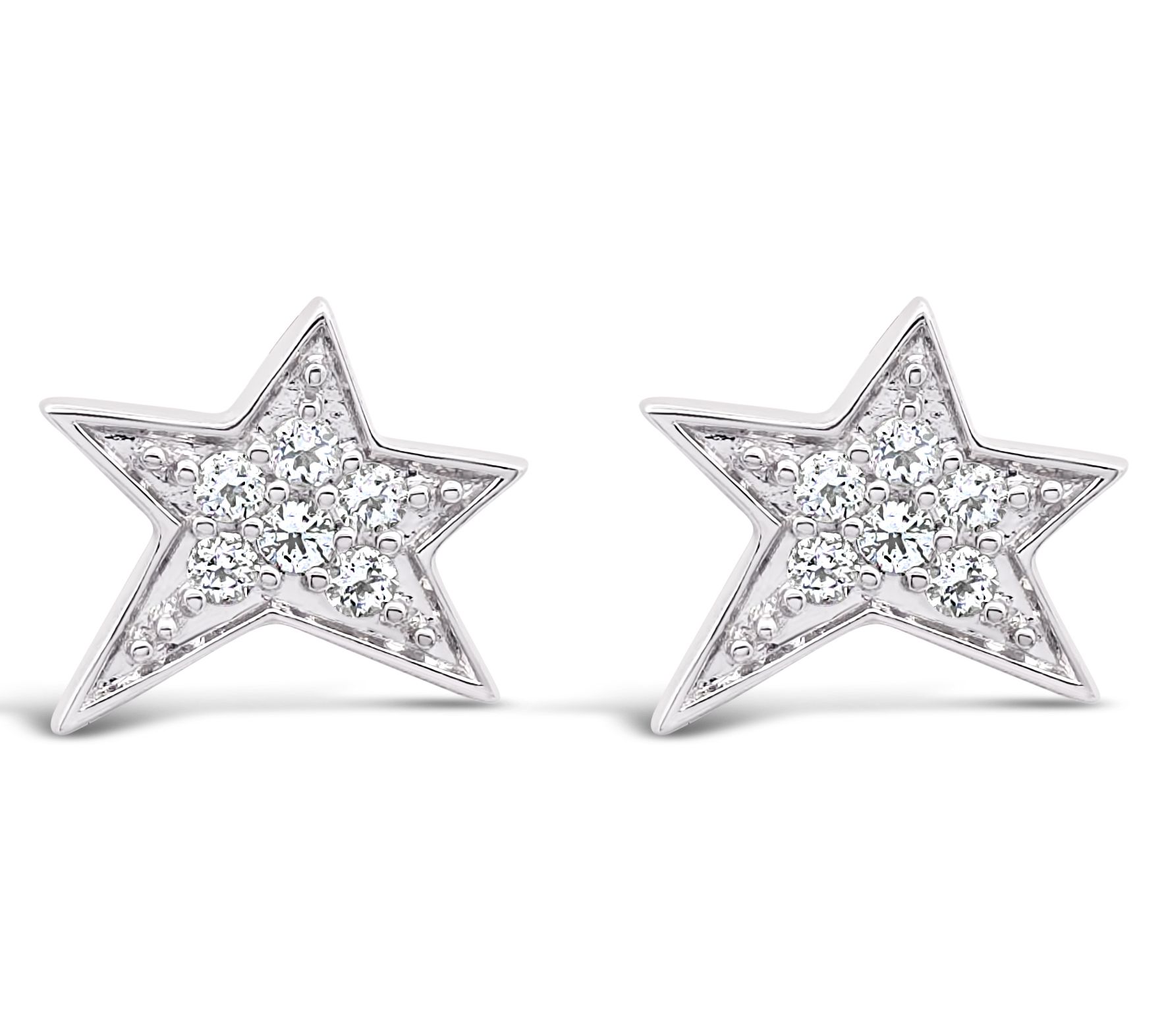 Margo Manhattan Sterling Silver Gemstone Starbrite Earrings