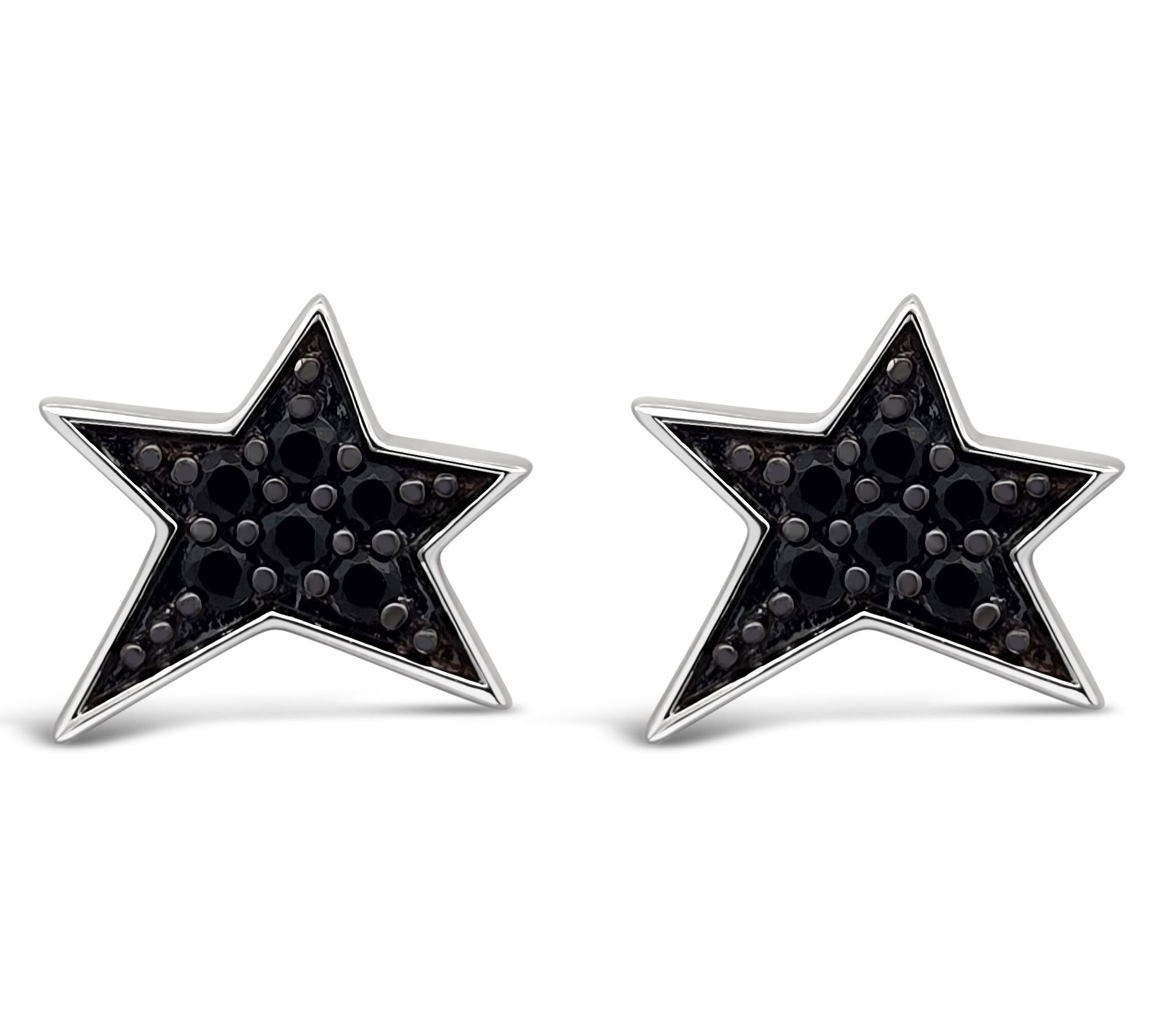 Margo Manhattan Sterling Silver Gemstone Starbrite Earrings