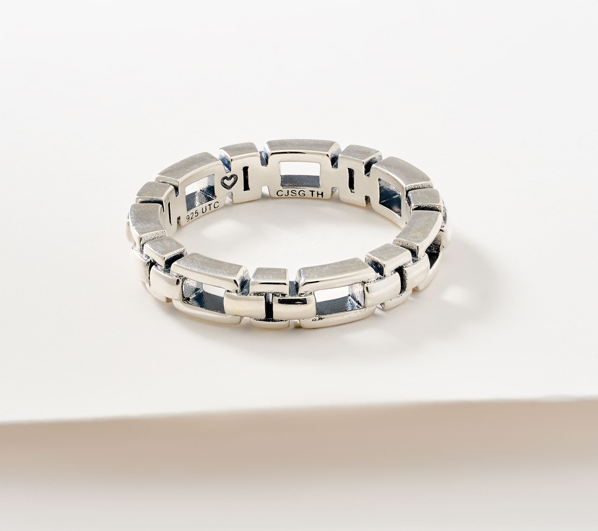 Christian James by Scott Grimes Sterling Silver Luciano Band Ring