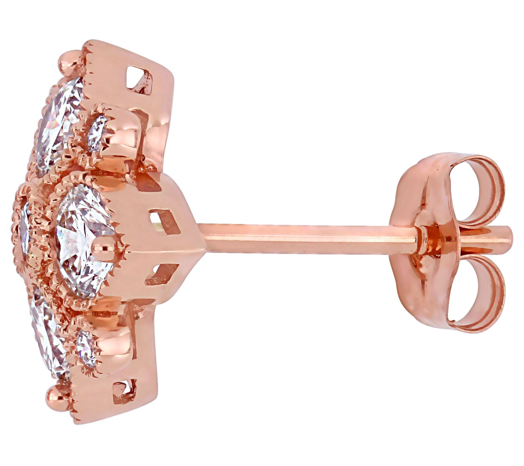 Affinity 1.00 cttw Diamond Stud Earrings, 14K