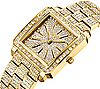 JBW Women's Cristal 1/8 cttw Diamond 18K Gold-Plated Watch, 1 of 4