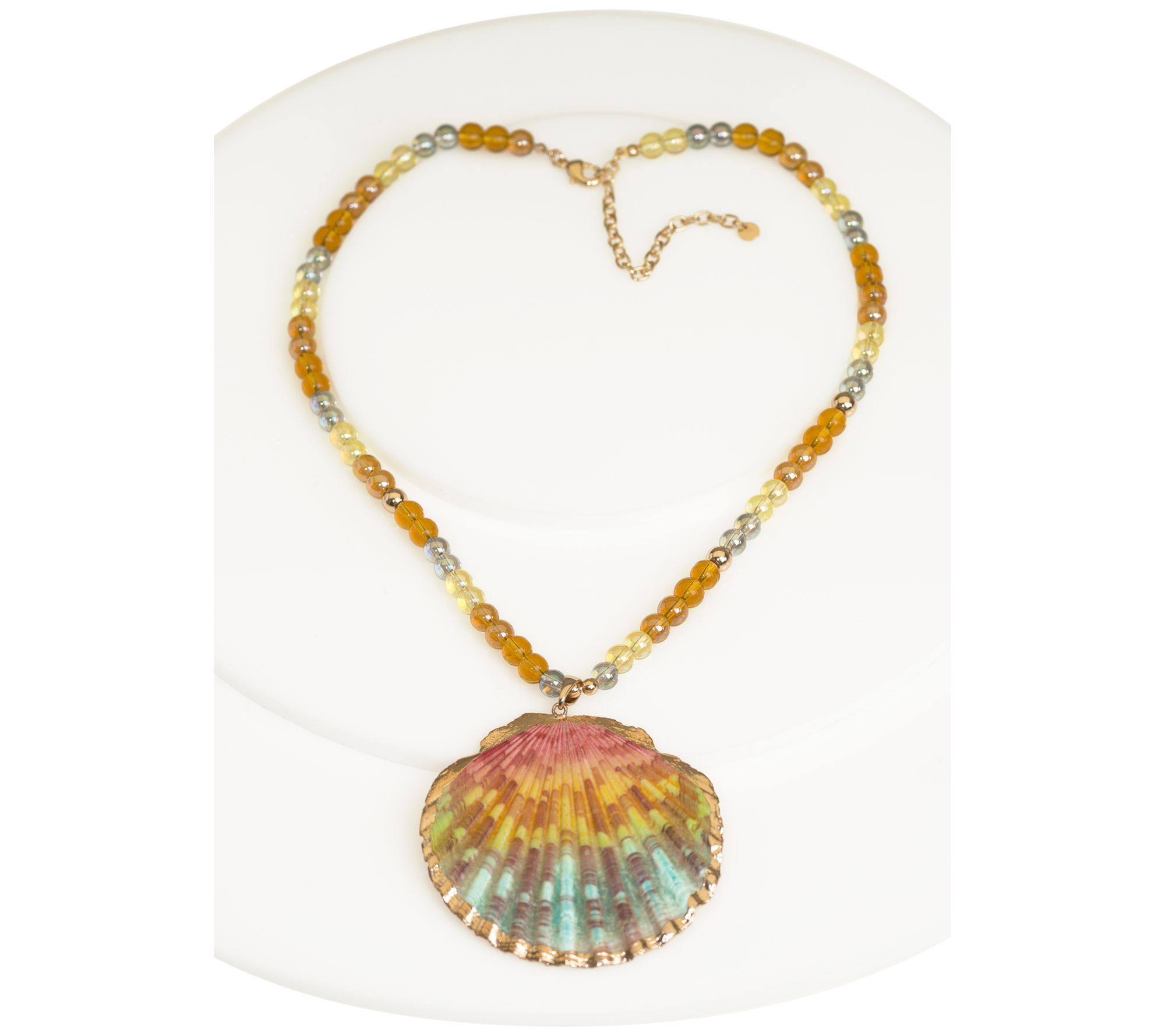 Linea by Louis Dell'Olio Venus Clam Shell Necklace - J488253