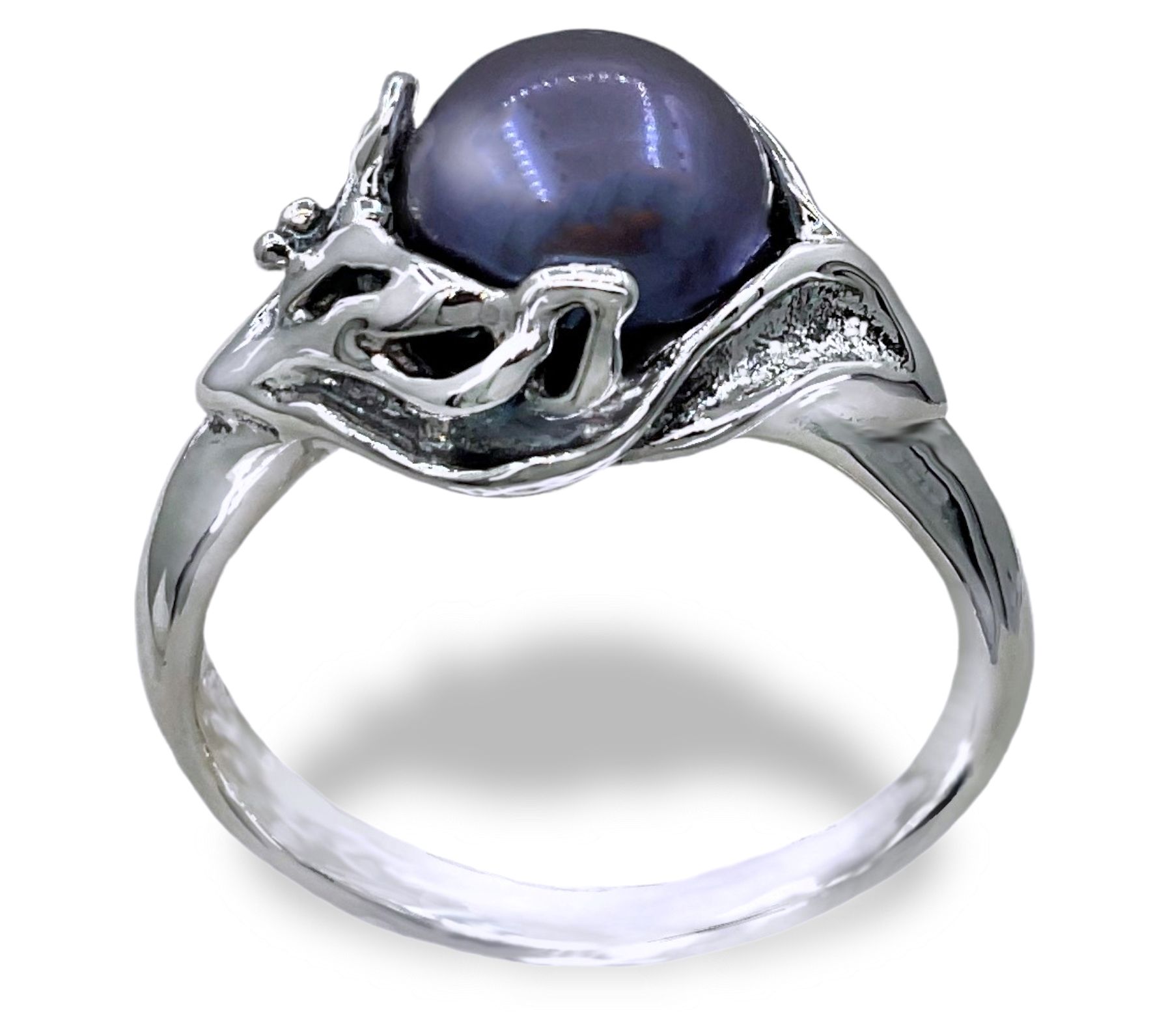 Hagit Sterling Silver "Mermaid" Cultured Pearling